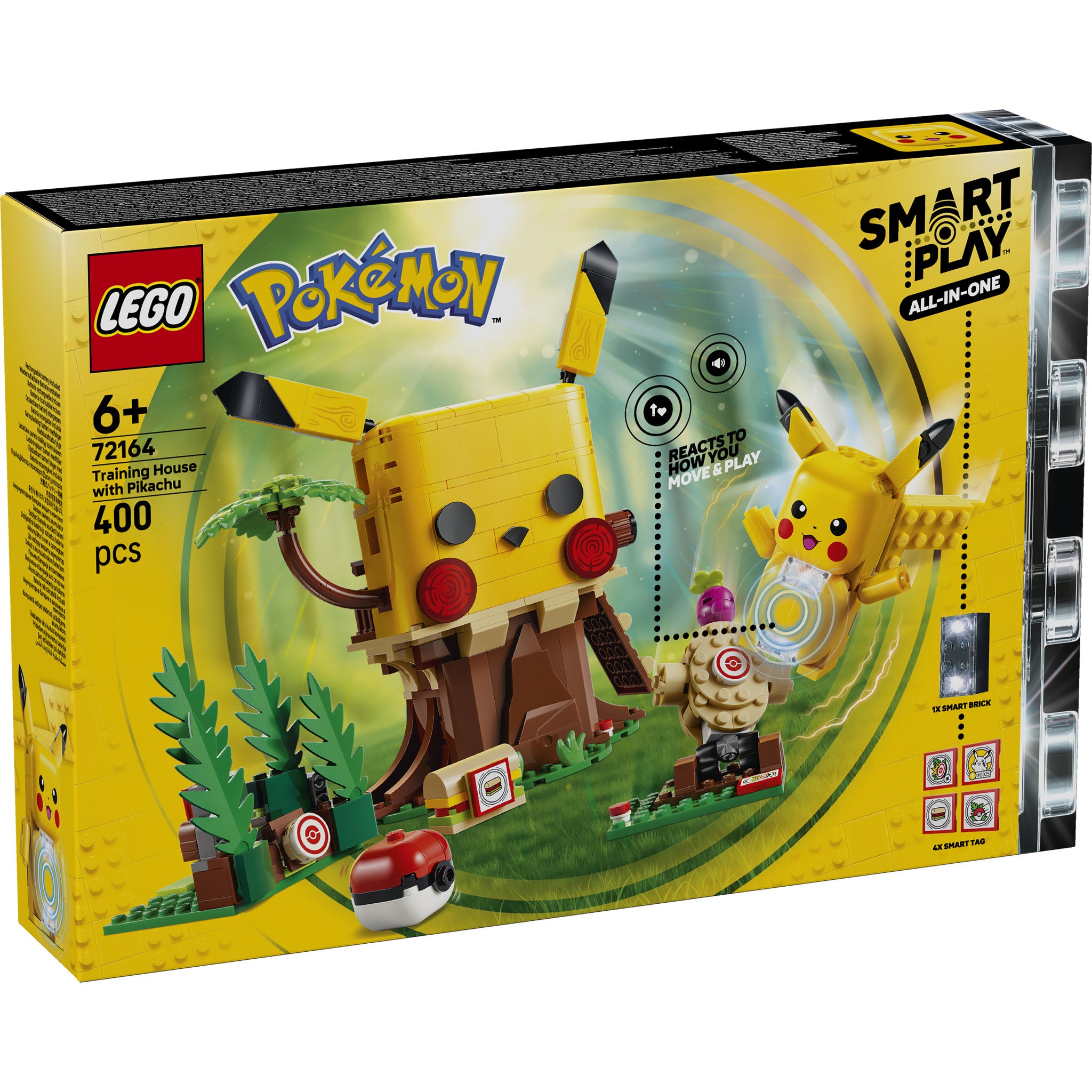 LEGO 72164 Pokémon SMART Play: Training House with Pikachu