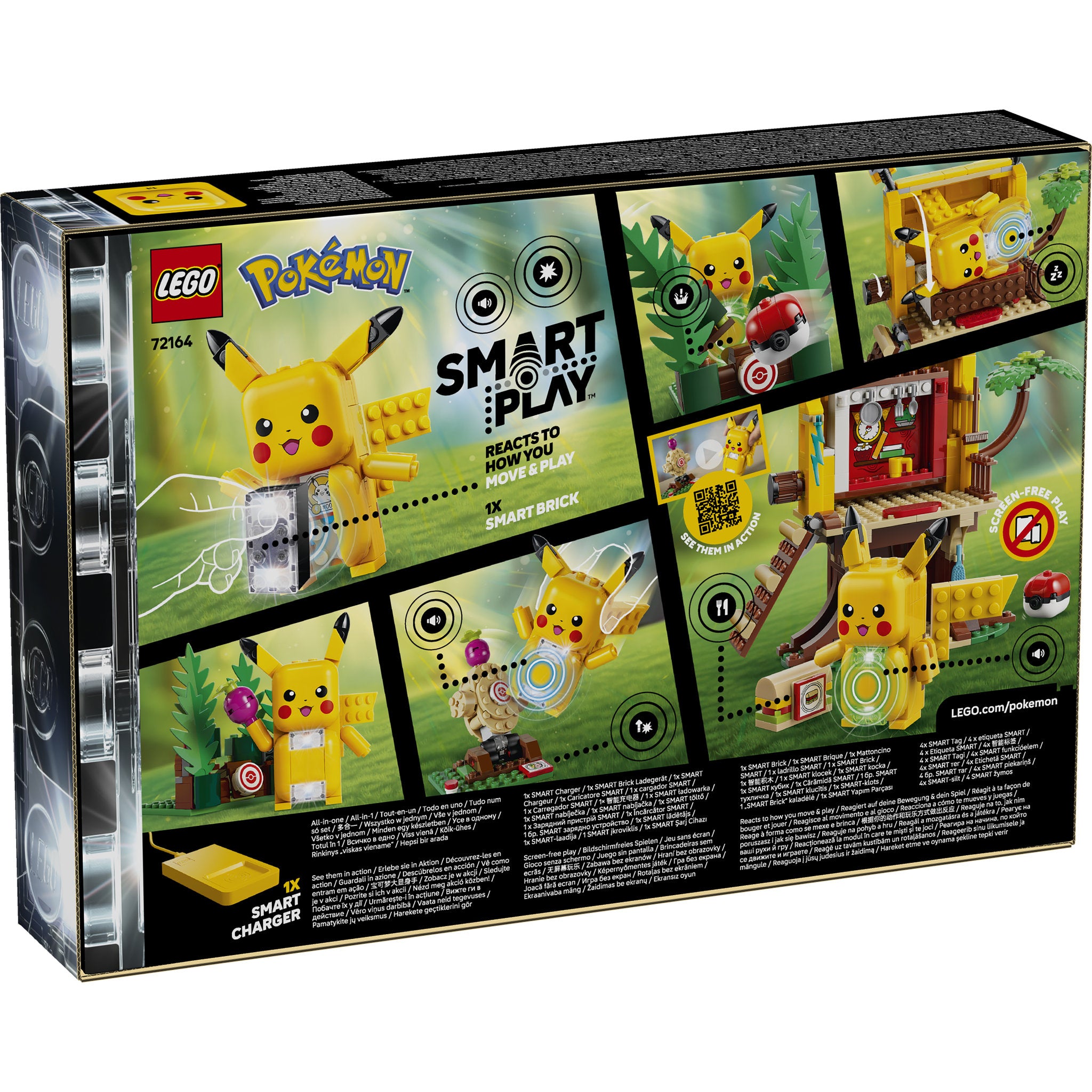 LEGO 72164 Pokémon SMART Play: Training House with Pikachu