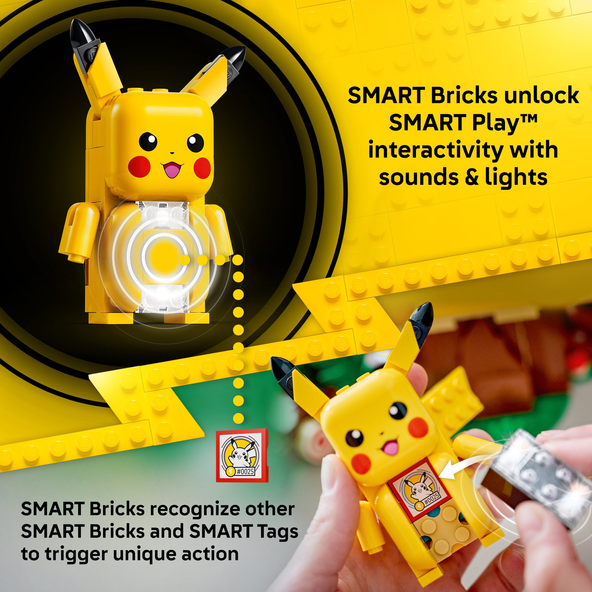 LEGO 72164 Pokémon SMART Play: Training House with Pikachu