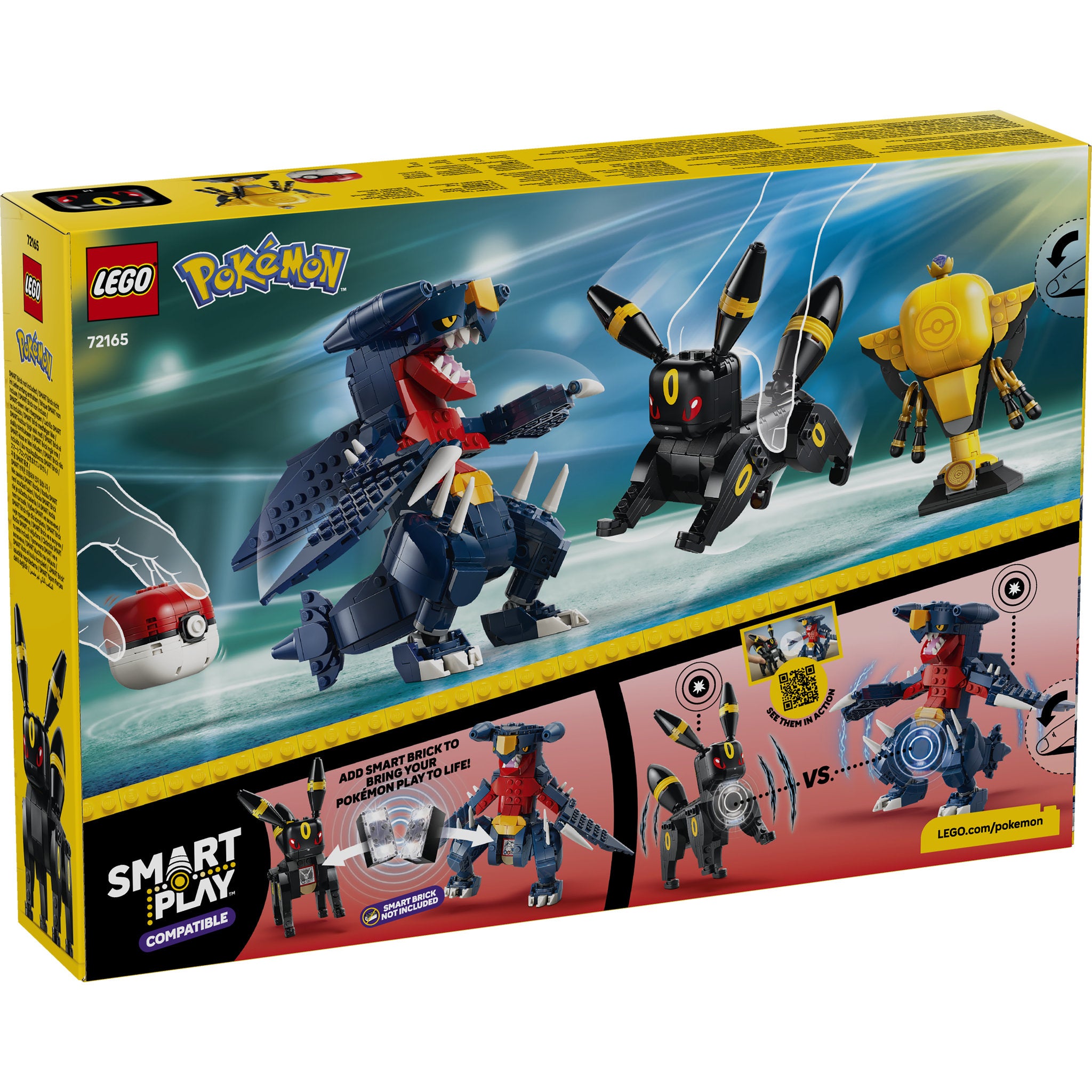 LEGO 72165 Pokémon SMART Play: Umbreon vs. Garchomp Championship Battle