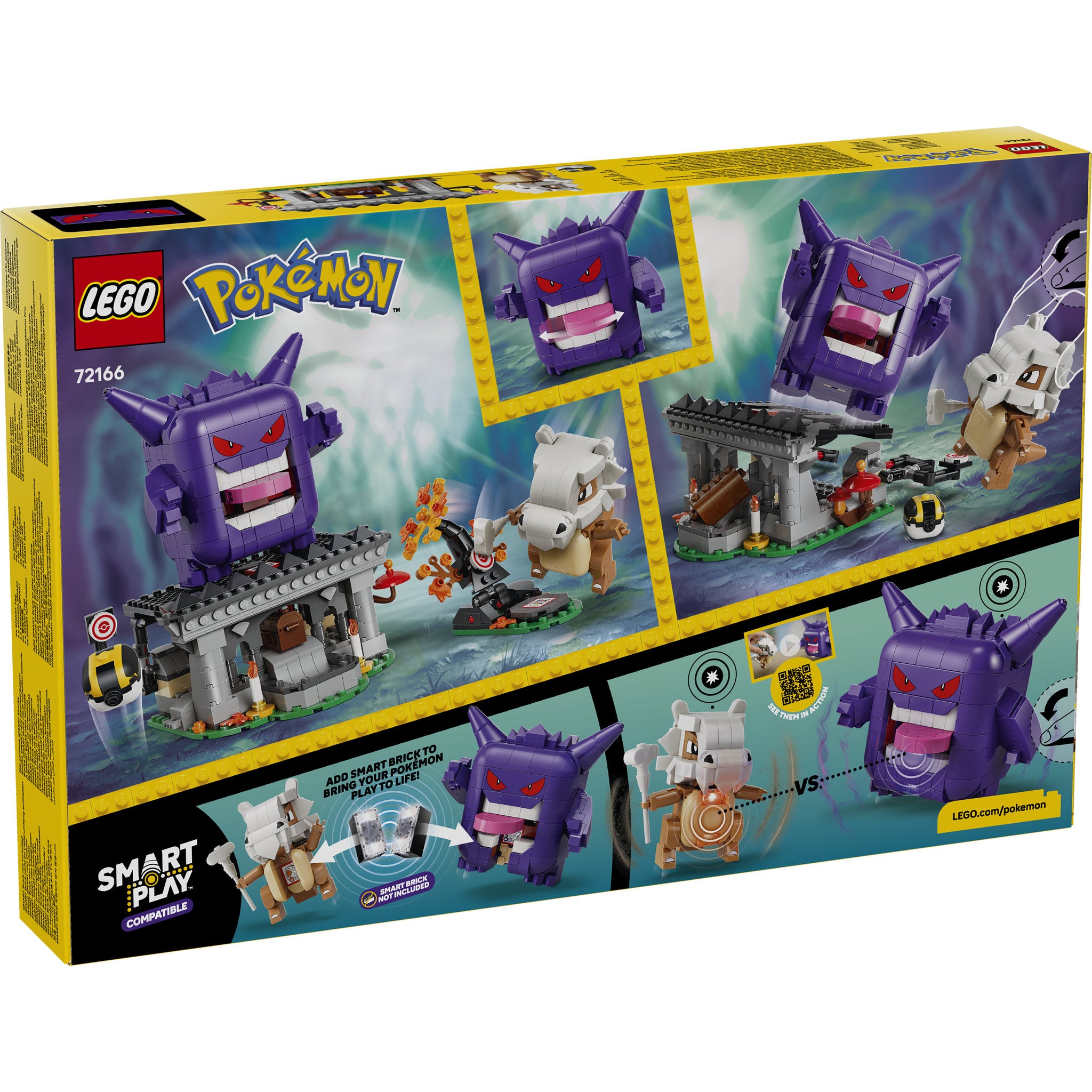 LEGO 72166 Pokémon SMART Play: Cubone and Gengar's Spooky Showdown