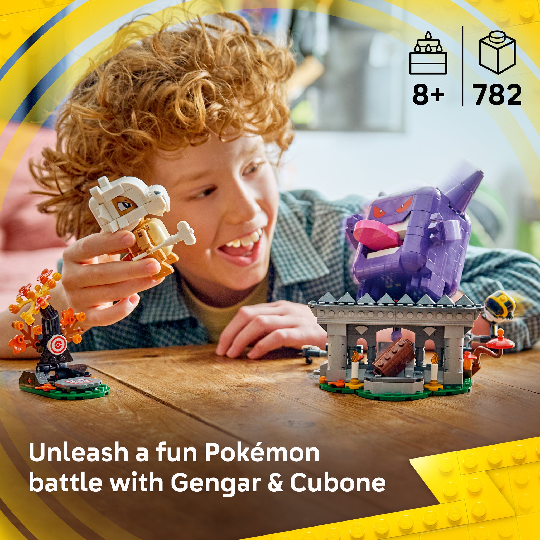 LEGO 72166 Pokémon SMART Play: Cubone and Gengar's Spooky Showdown