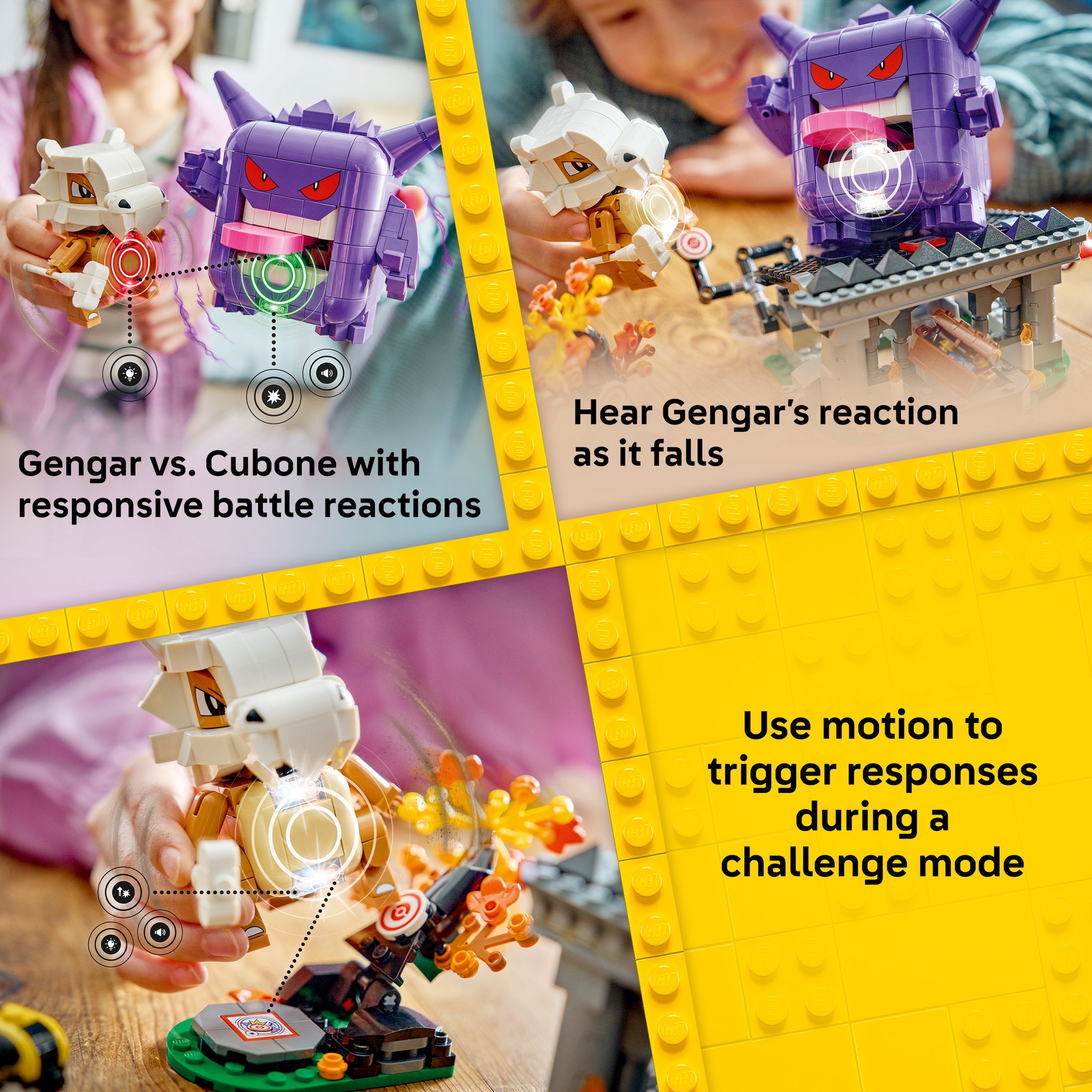 LEGO 72166 Pokémon SMART Play: Cubone and Gengar's Spooky Showdown