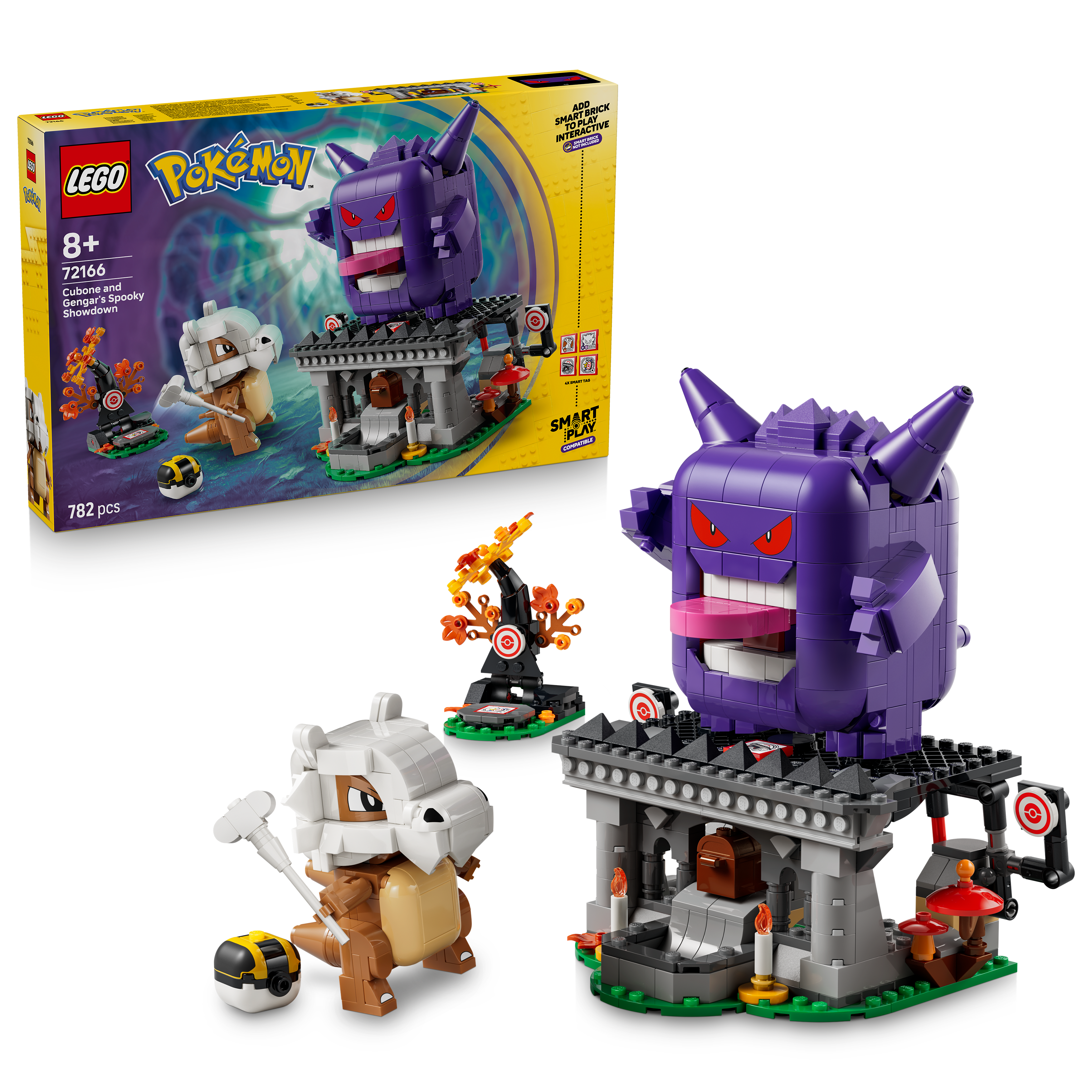 LEGO 72166 Pokémon SMART Play: Cubone and Gengar's Spooky Showdown