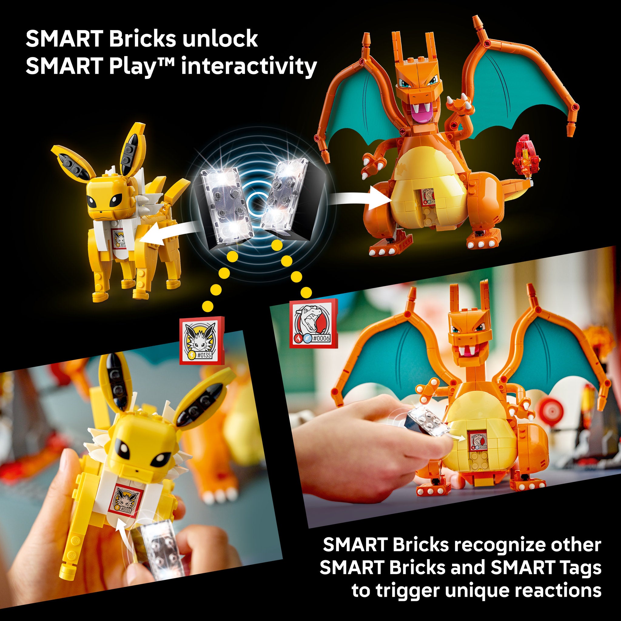 LEGO 72167 Pokémon SMART Play: Charizard vs. Jolteon Ultimate Battle