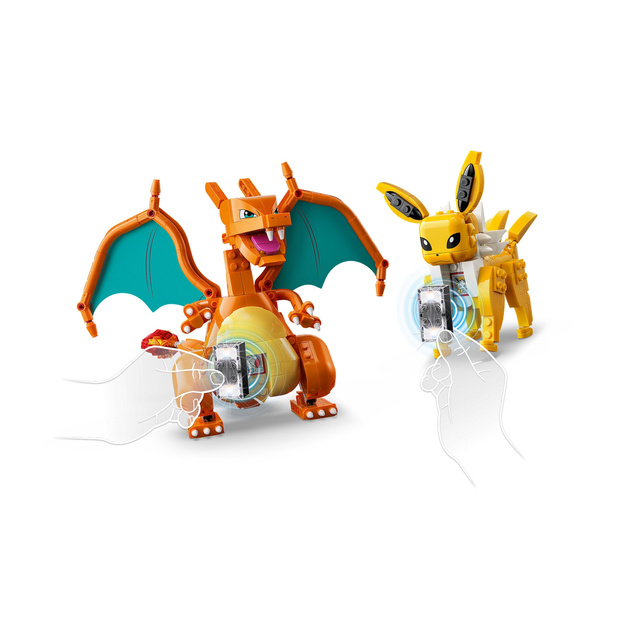 LEGO 72167 Pokémon SMART Play: Charizard vs. Jolteon Ultimate Battle