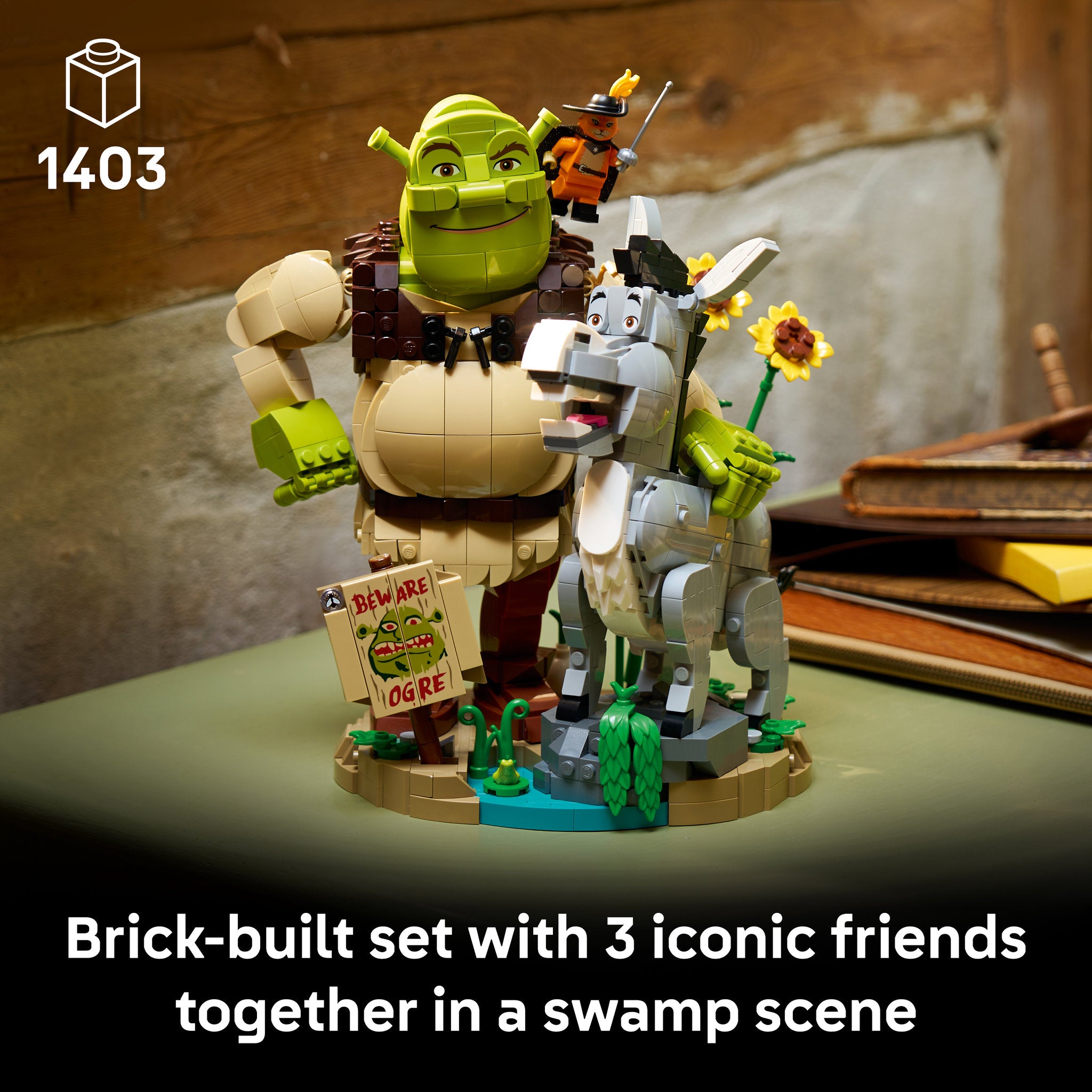 LEGO 72423 Shrek: Shrek, Donkey & Puss in Boots