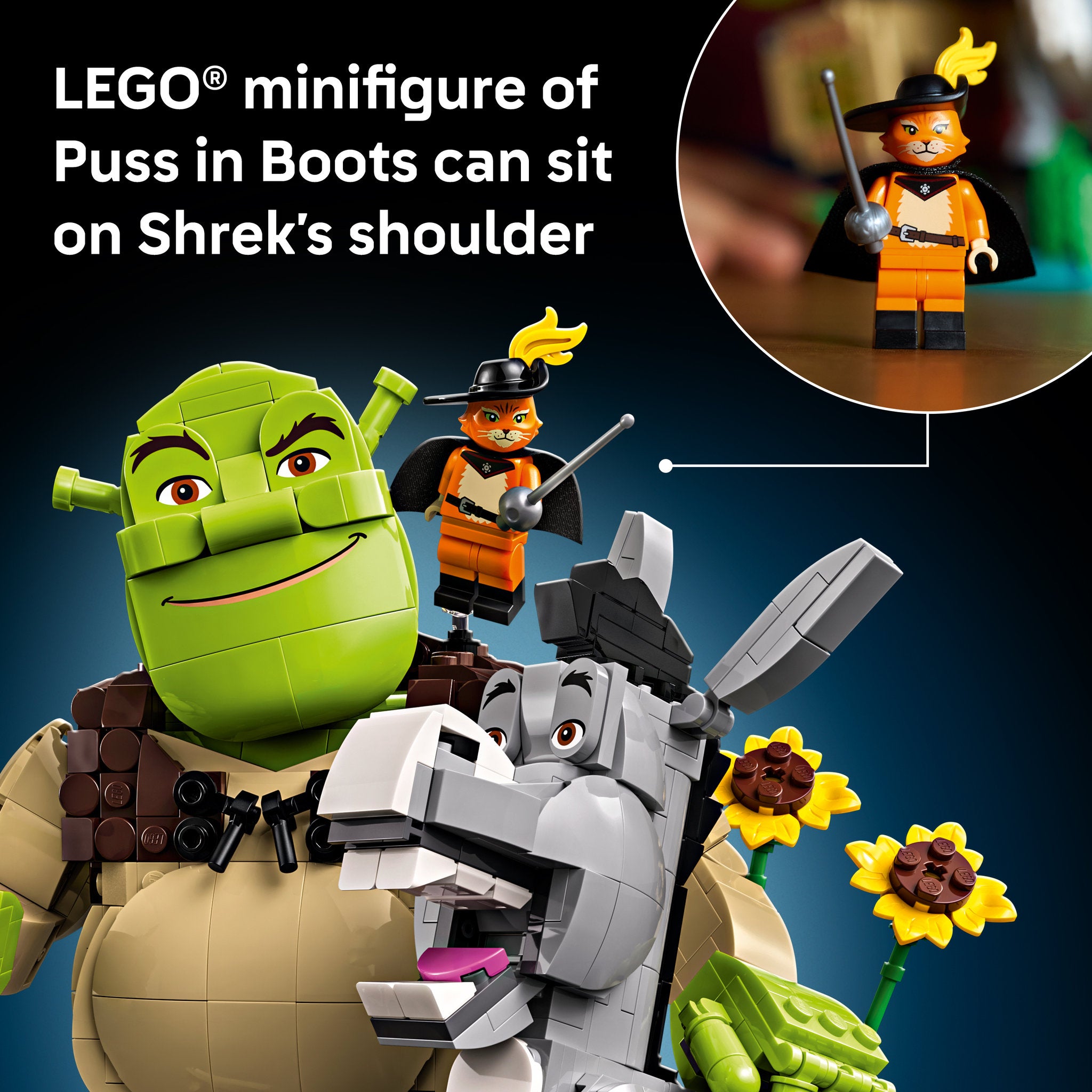 LEGO 72423 Shrek: Shrek, Donkey & Puss in Boots