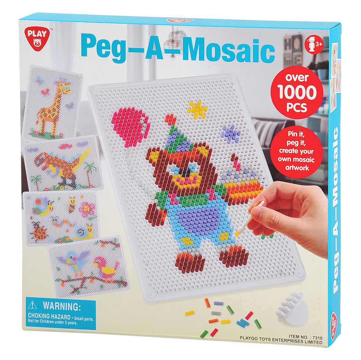 Playgo Toys Peg-A-Mosaic