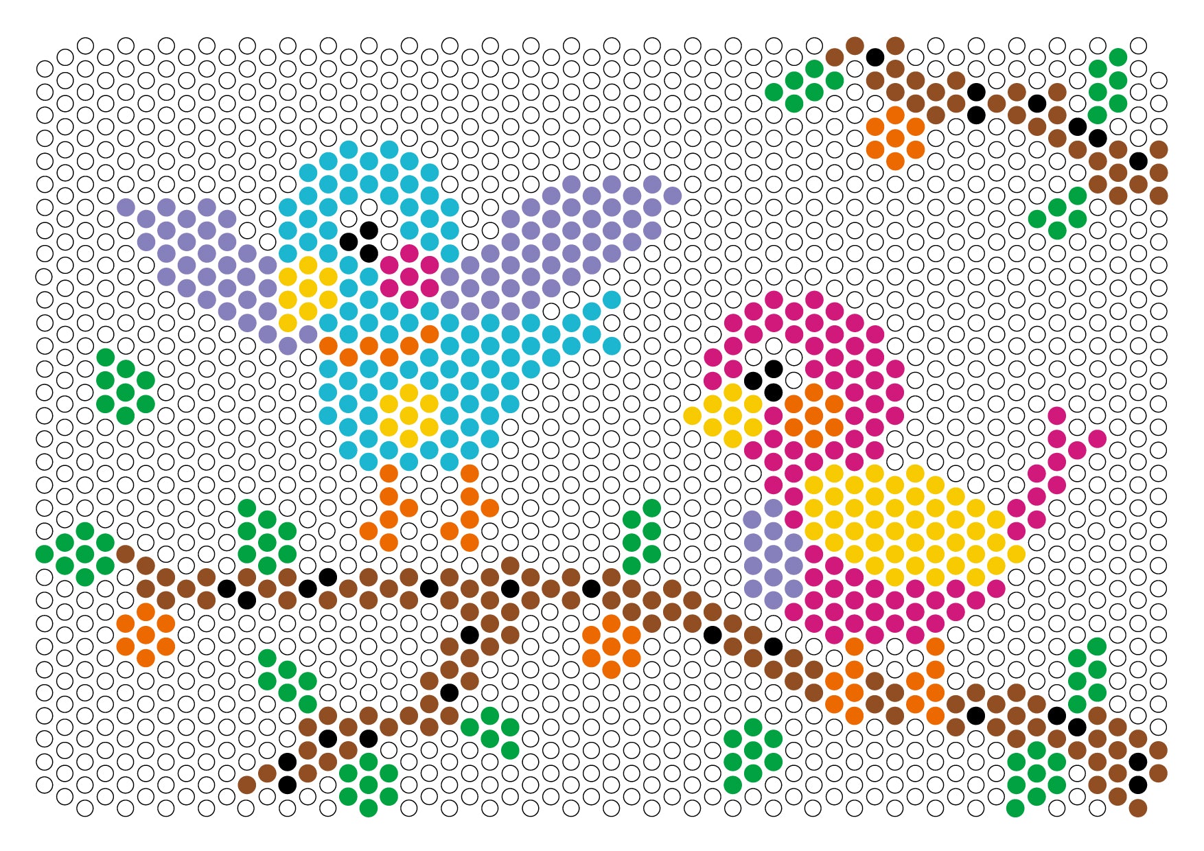 Playgo Toys Peg-A-Mosaic