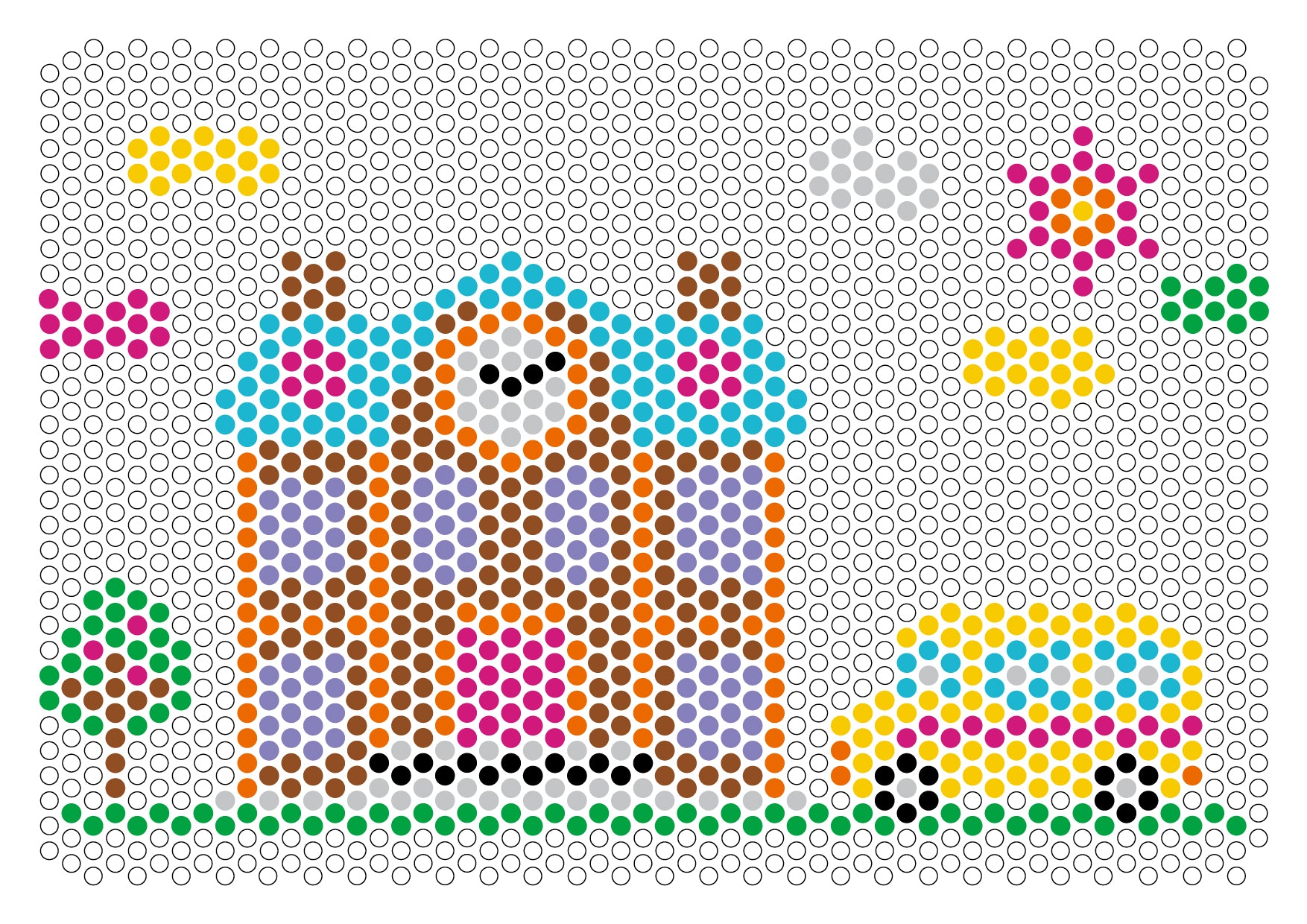 Playgo Toys Peg-A-Mosaic