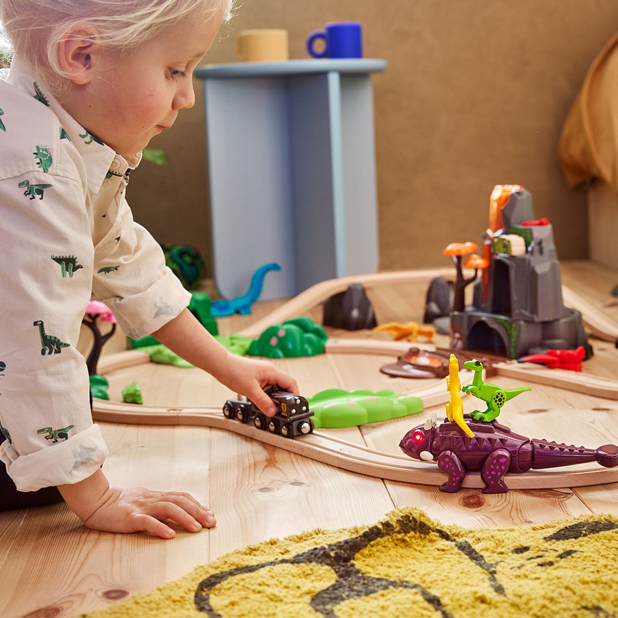 BRIO World Dinosaur Attack Set 4 Pieces