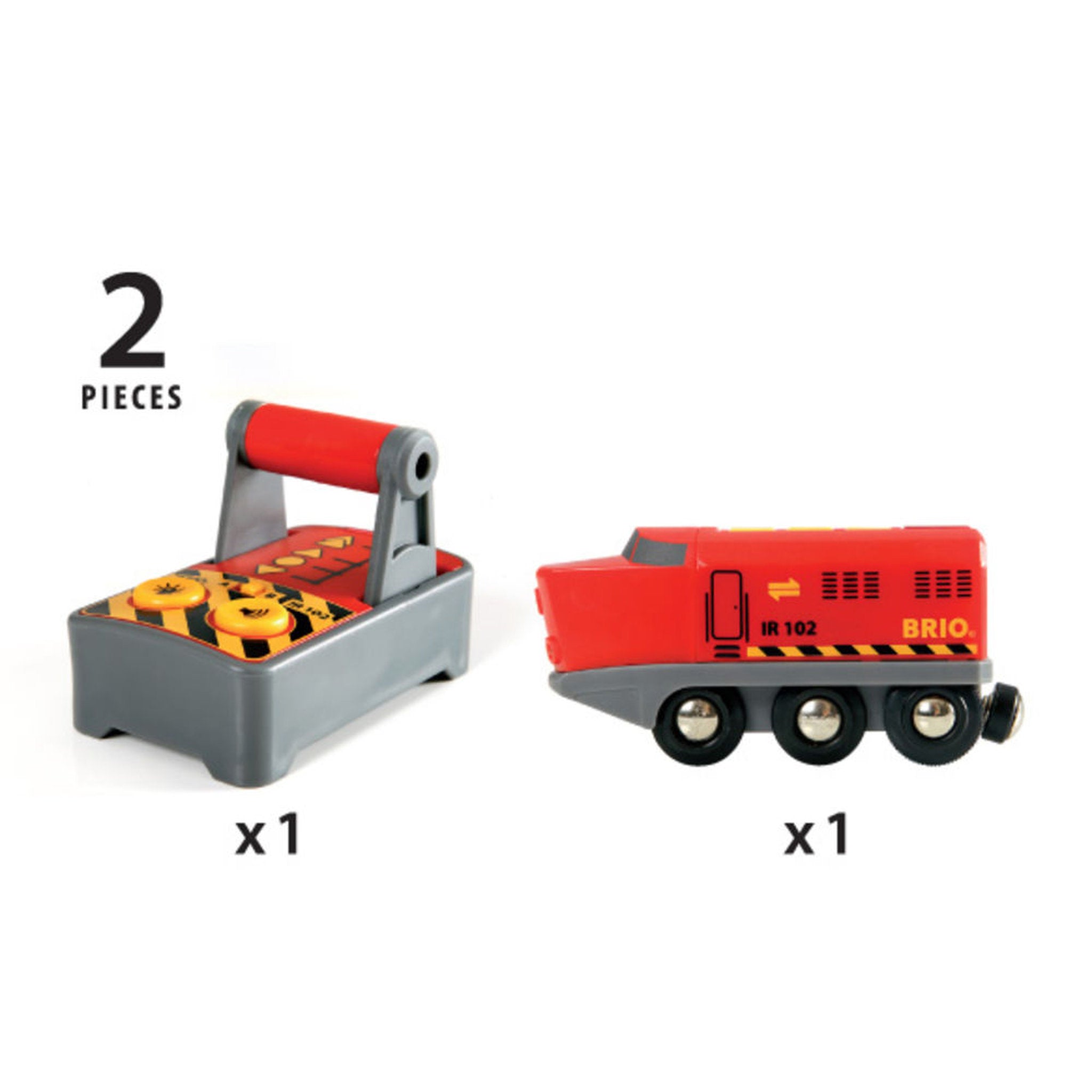 BRIO World Train Remote Control Engine 2 Pieces