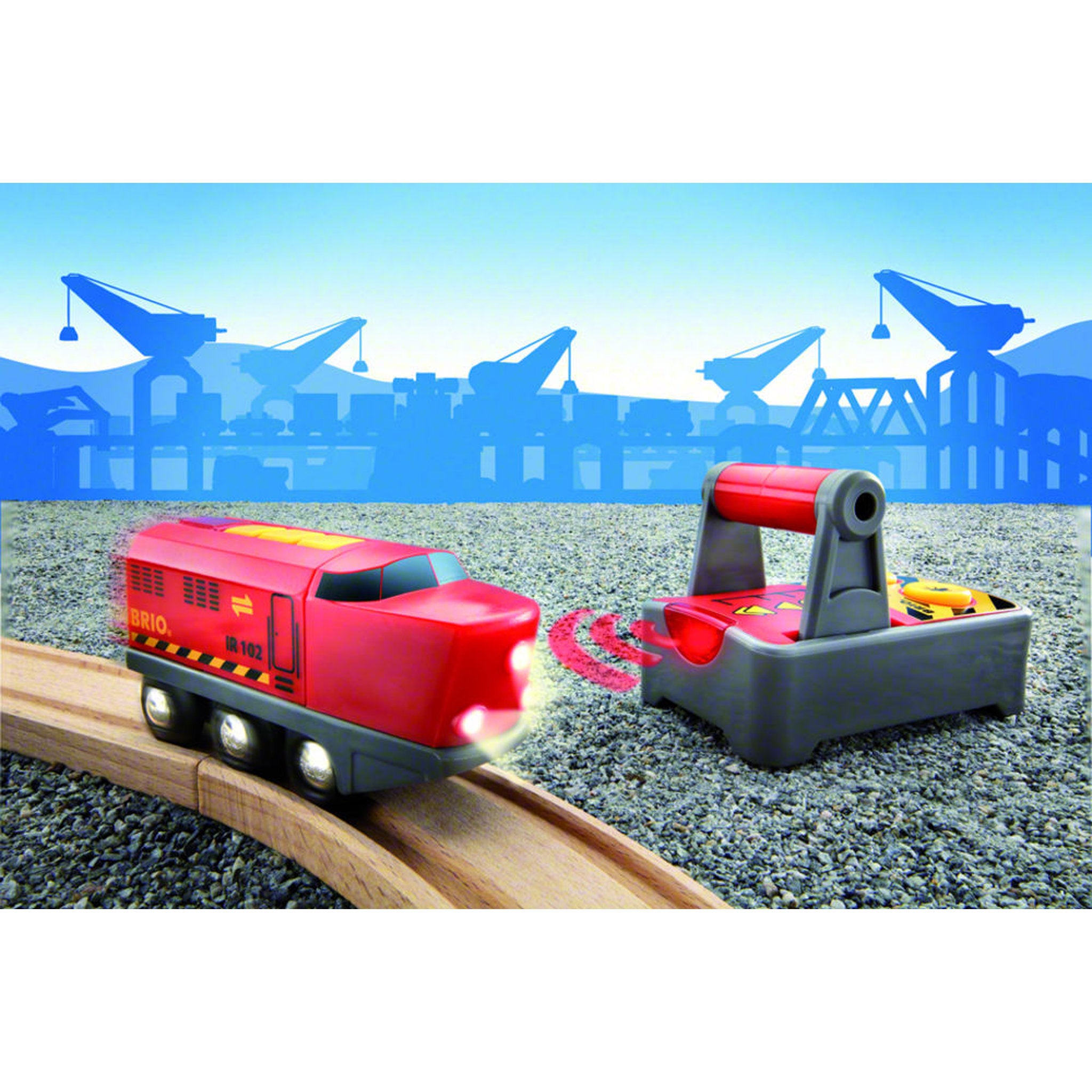 BRIO World Train Remote Control Engine 2 Pieces