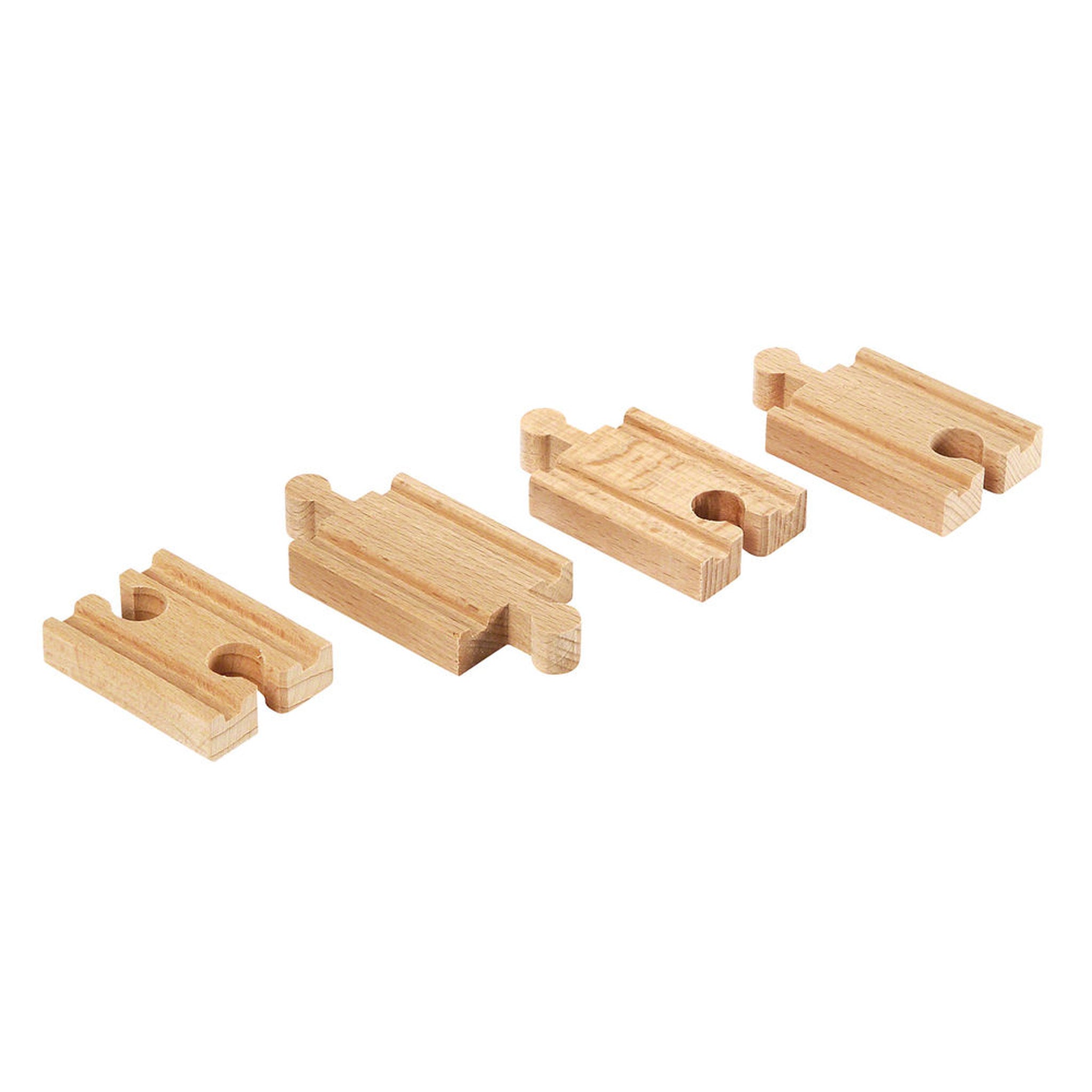 BRIO World Tracks Mini Straight Tracks 4 Pieces