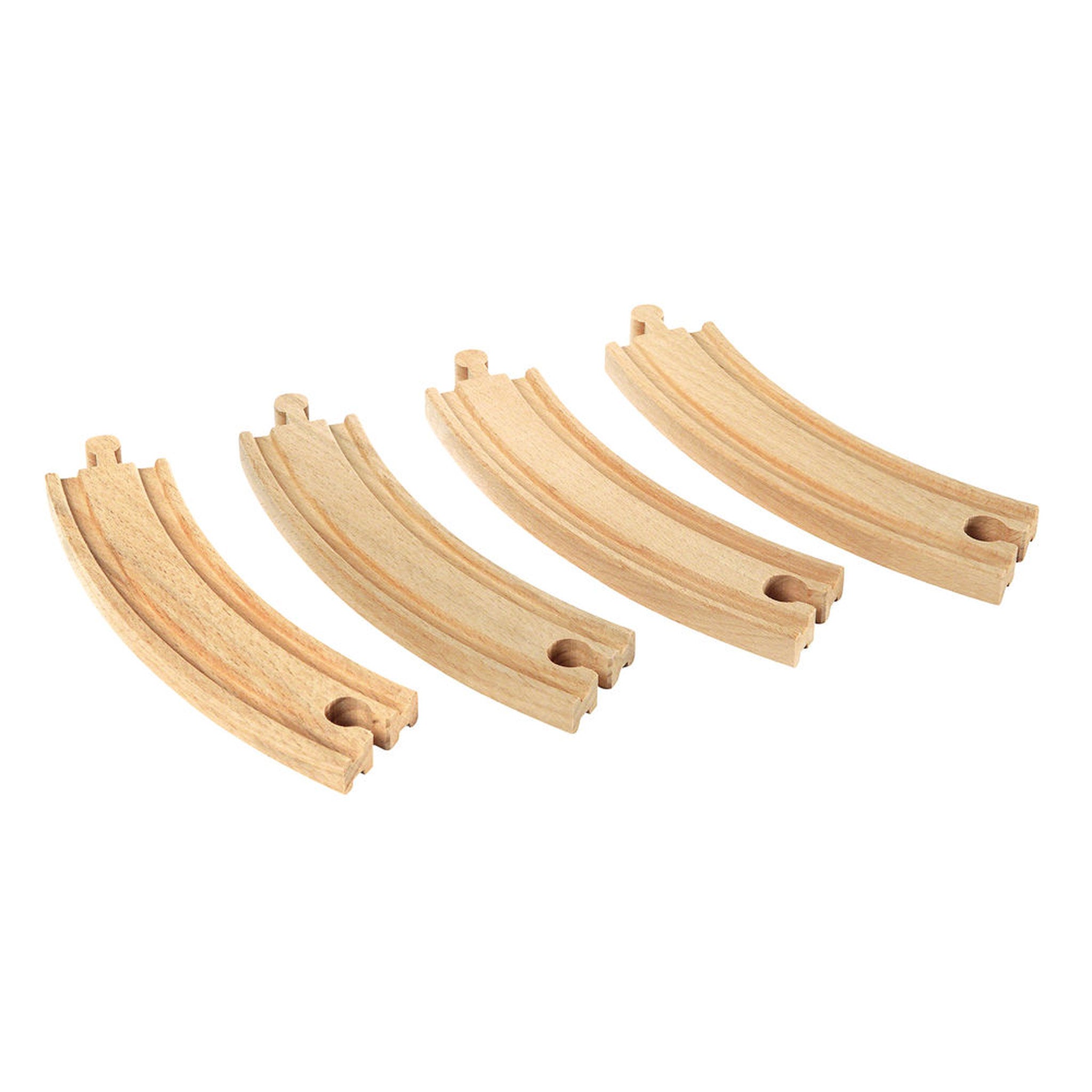 BRIO World  Tracks Large Curved Tracks 4 Pieces