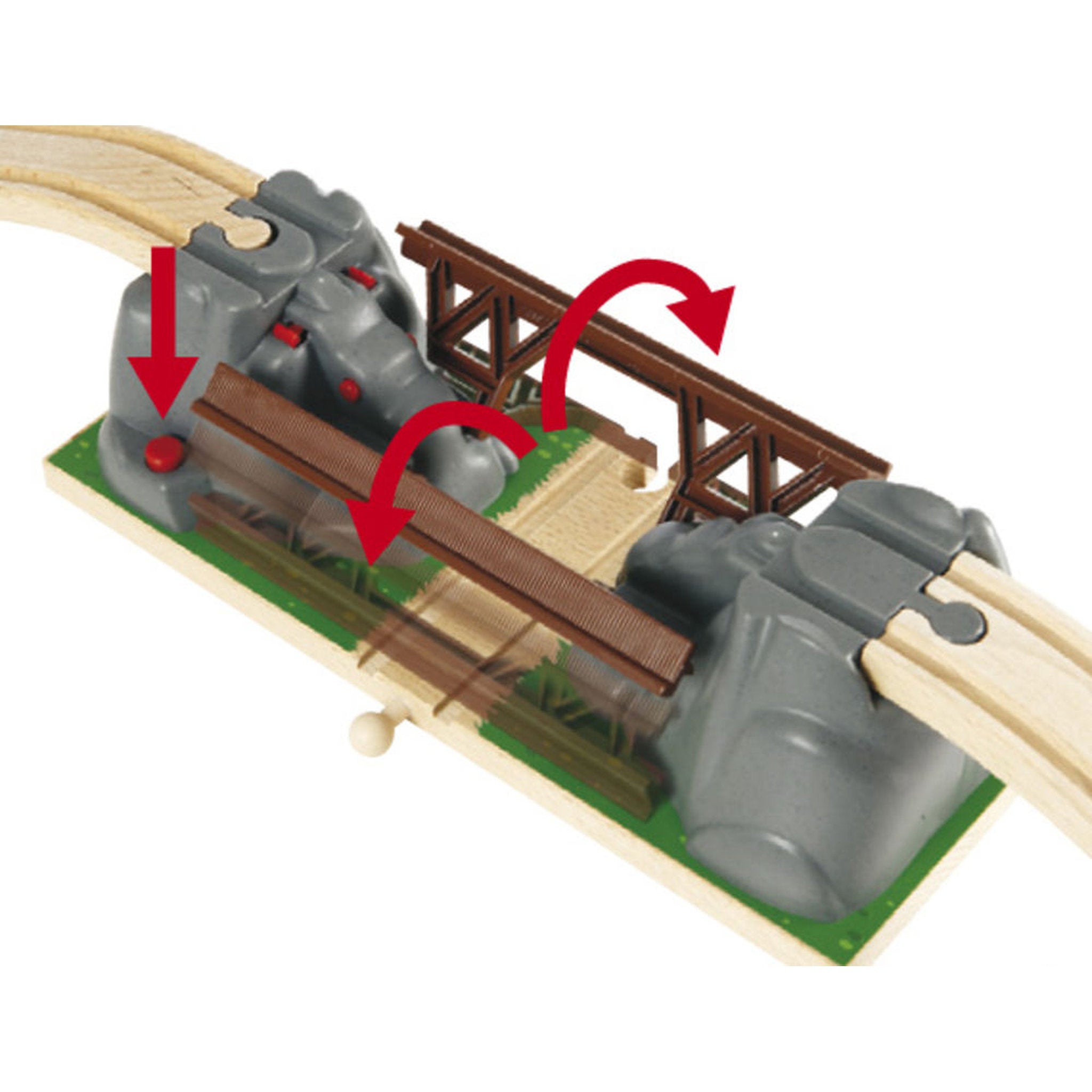 BRIO World Collapsing Bridge 3 Pieces