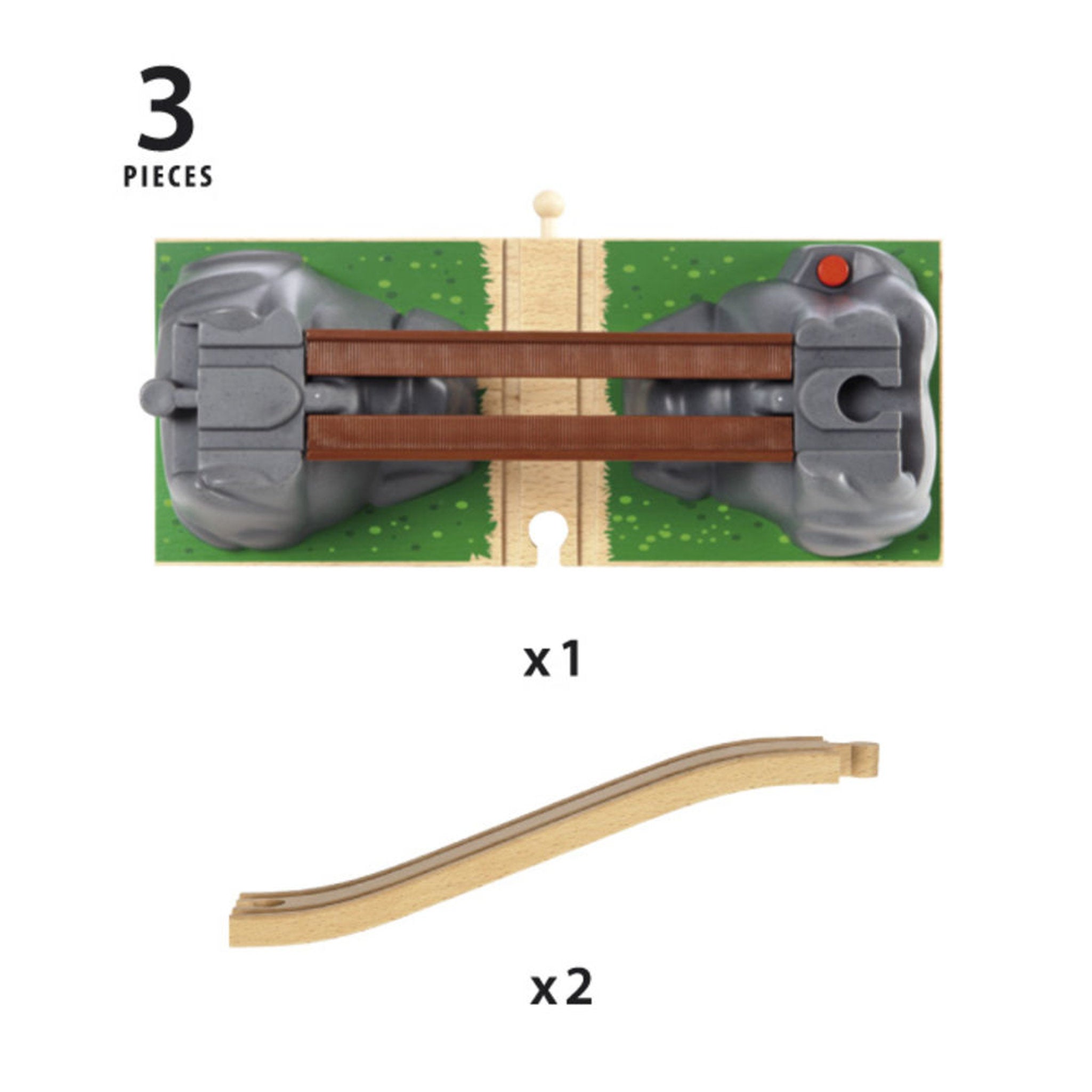 BRIO World Collapsing Bridge 3 Pieces