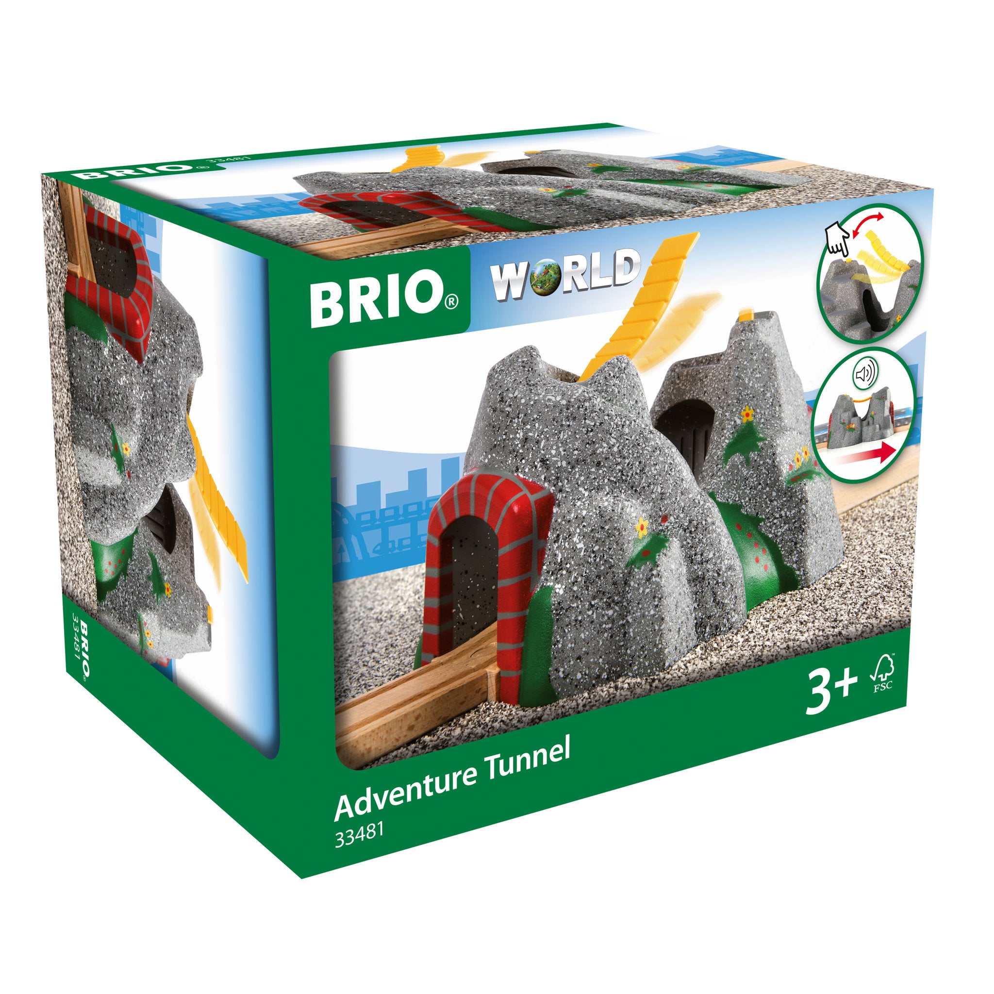 BRIO World Adventure Tunnel Set