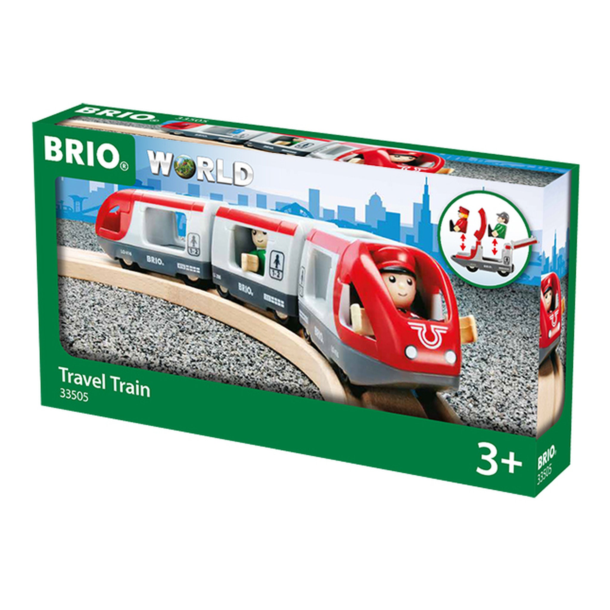 BRIO World Travel Train Set 5 Pieces