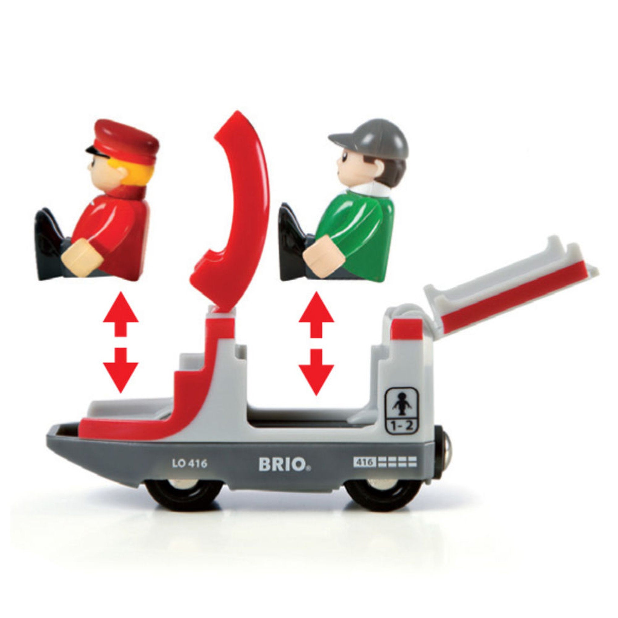 BRIO World Travel Train Set 5 Pieces