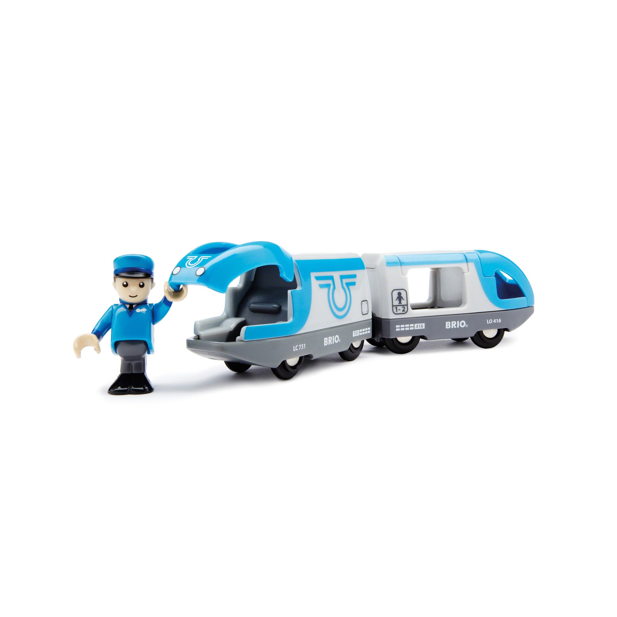 BRIO World Travel Battery Train Set 3 Pieces