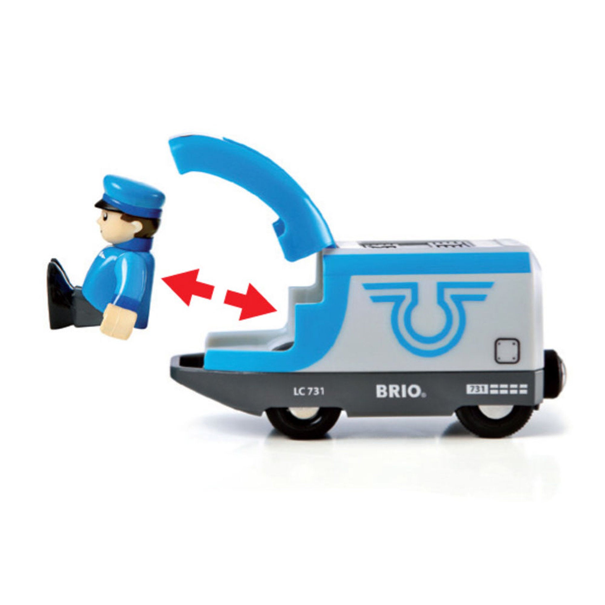 BRIO World Travel Battery Train Set 3 Pieces