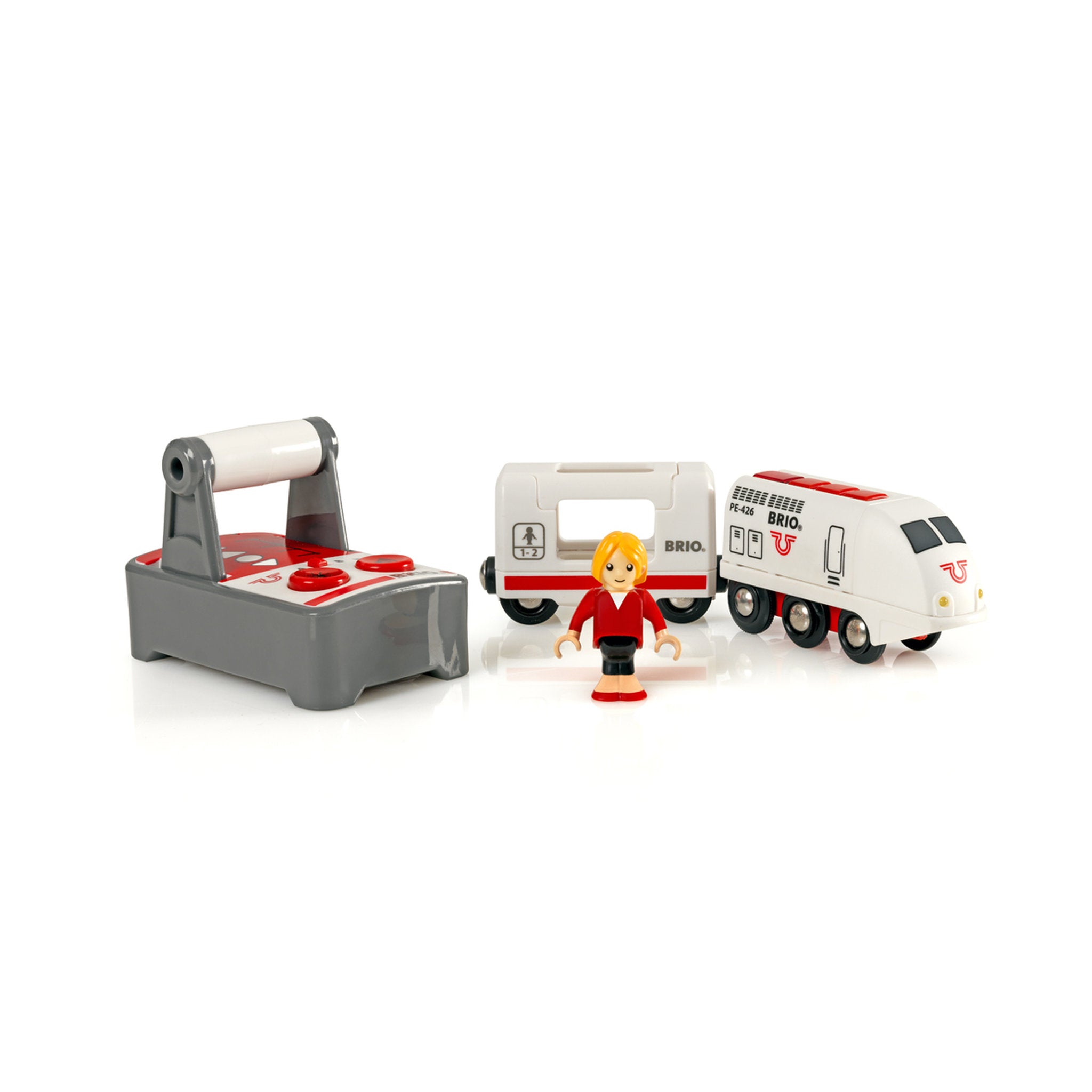 BRIO World RC Travel Train Set 4 Pieces