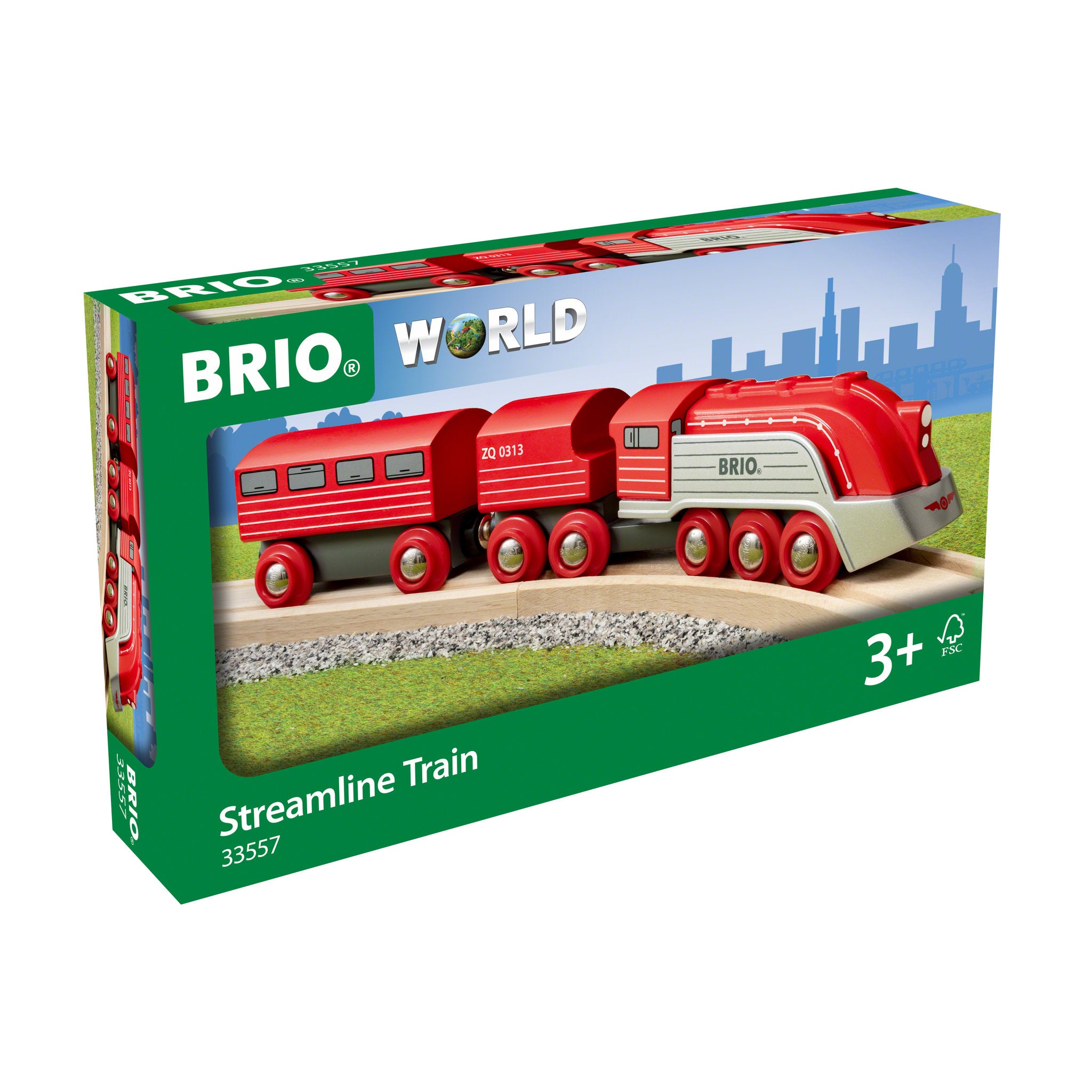 BRIO World Streamline 3 Piece  Train Set