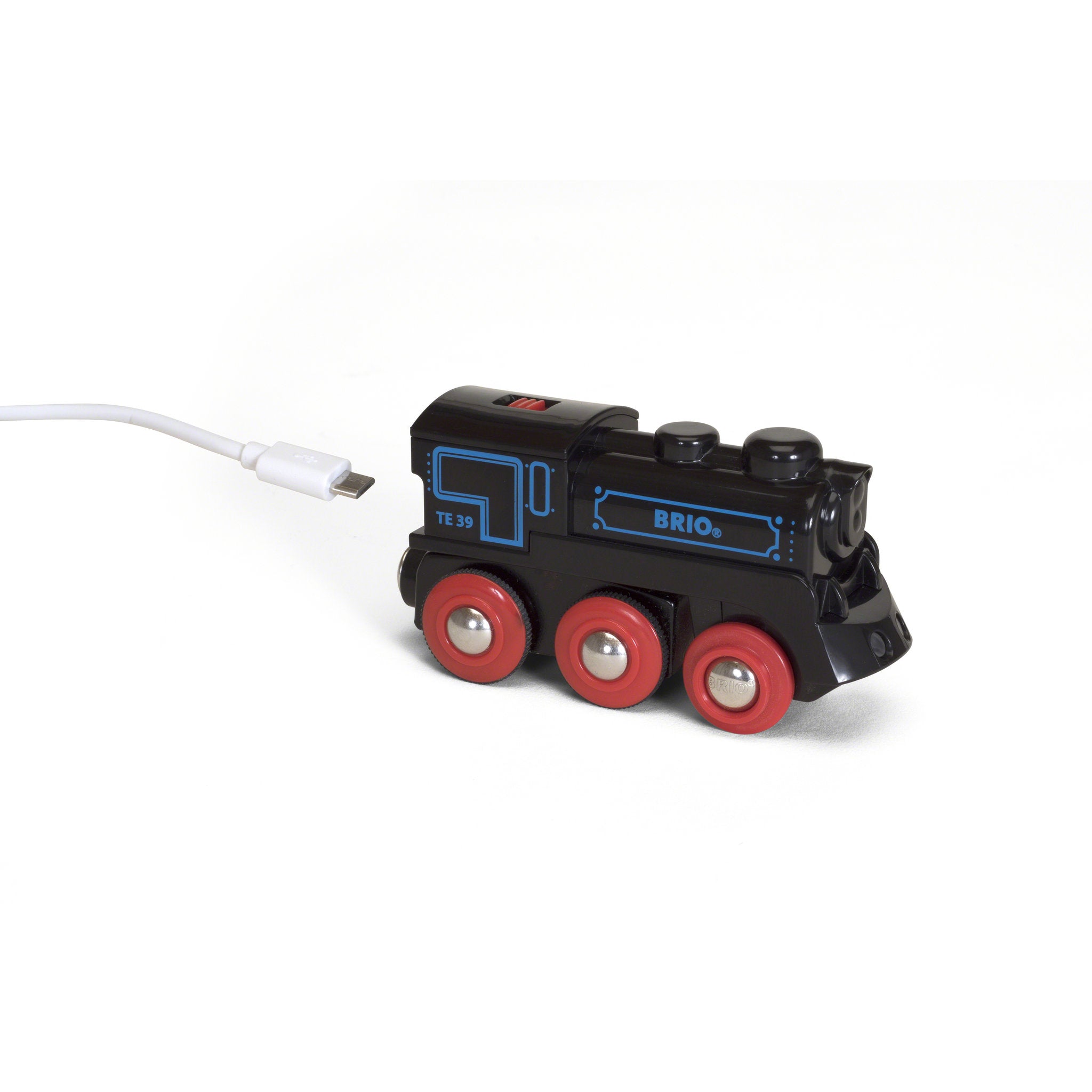 BRIO World Rechargeable Engine Train with Mini USB Cable