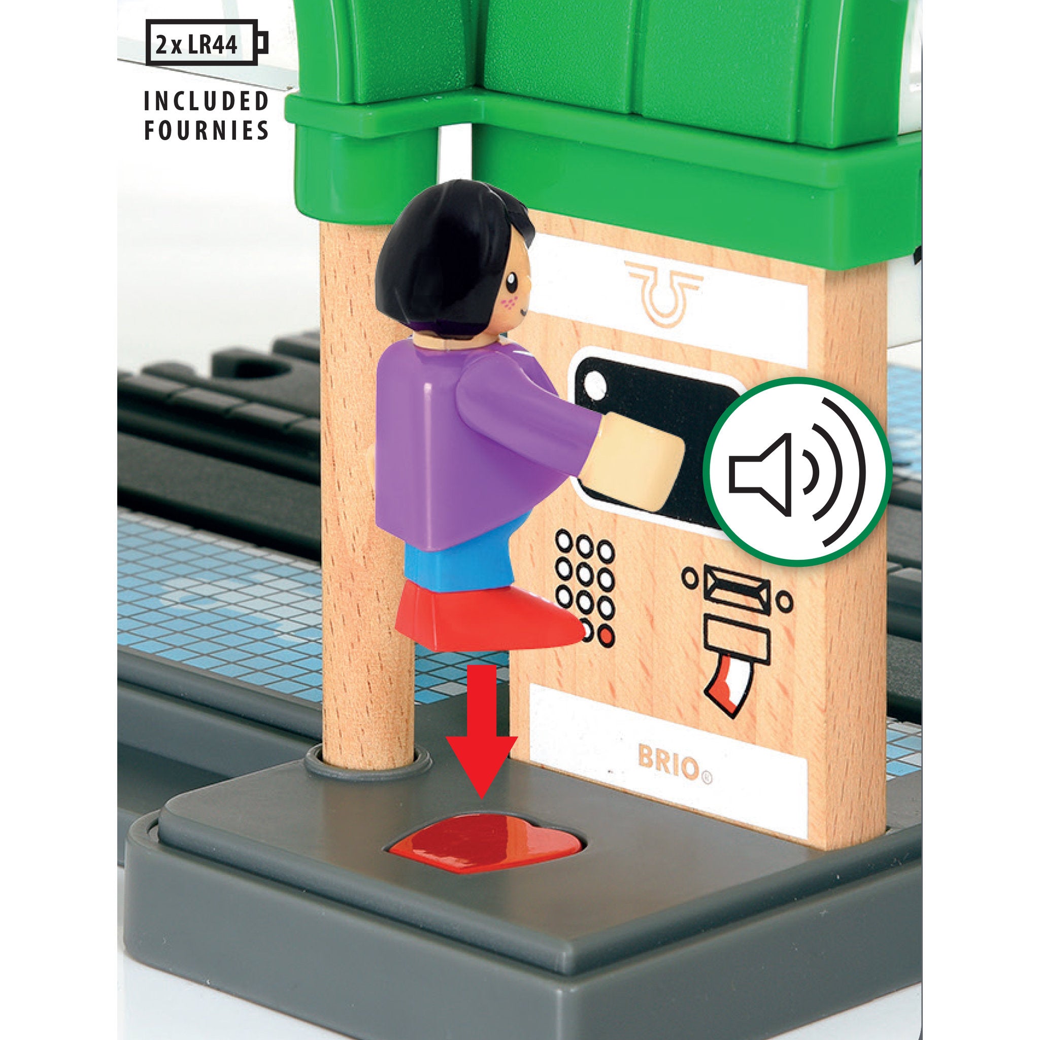 BRIO World Destination Central Train Station