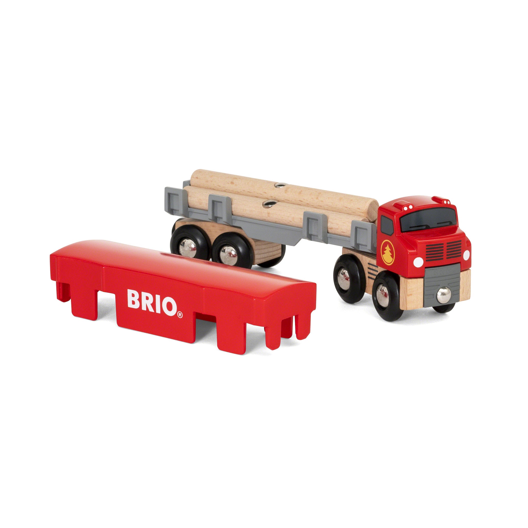 BRIO World Lumber Truck 6 Pieces
