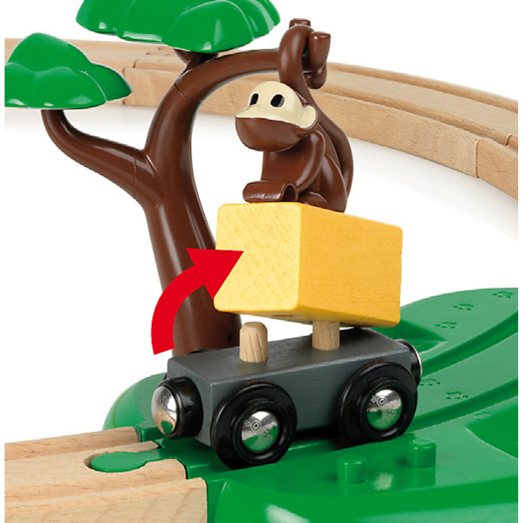 BRIO World Safari Railway Set 17 Pieces
