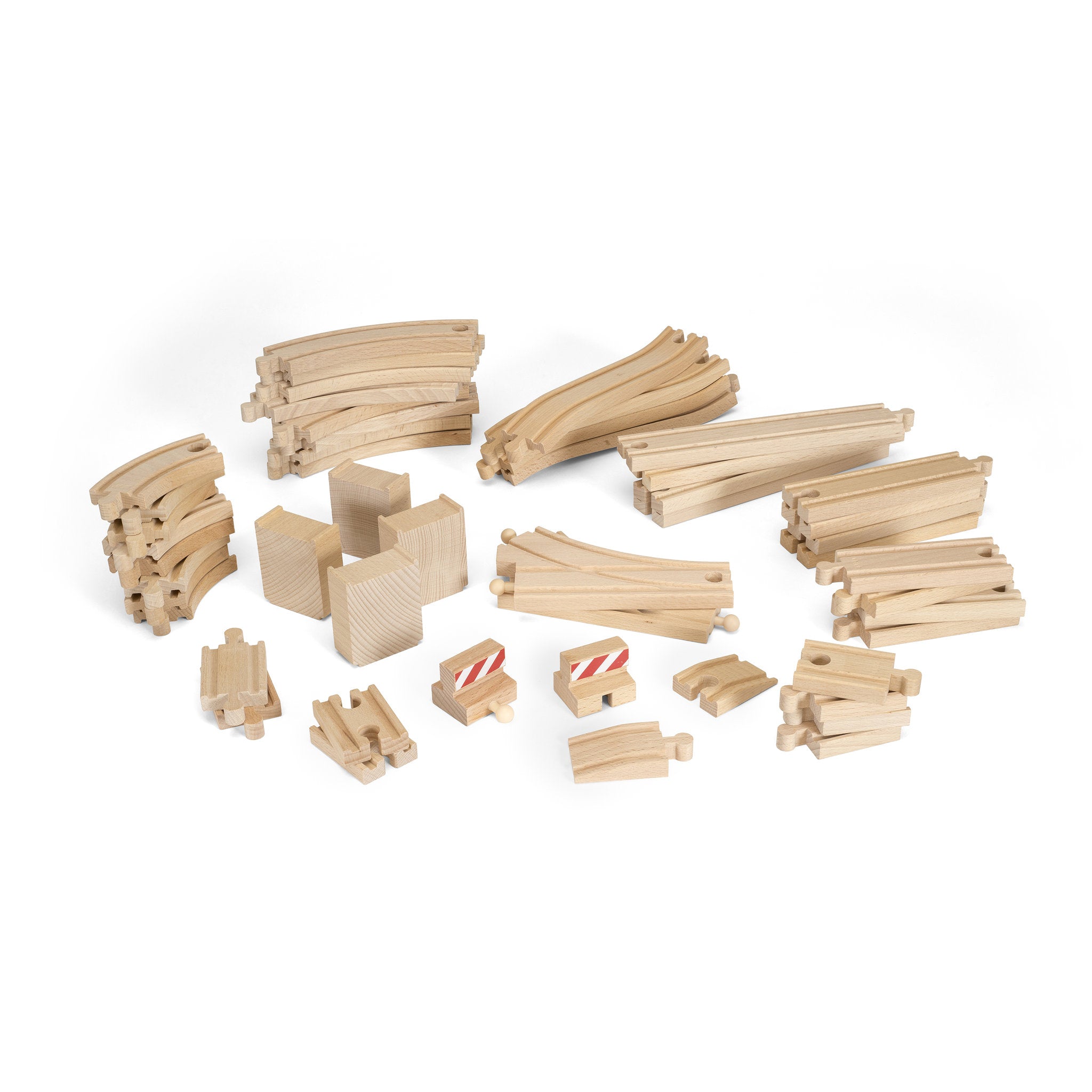 BRIO World Train Tracks 50 Piece Track Pack