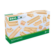 BRIO World Train Tracks 50 Piece Track Pack