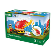 BRIO World Firefighter Helicopter Vehicle 3 Pieces