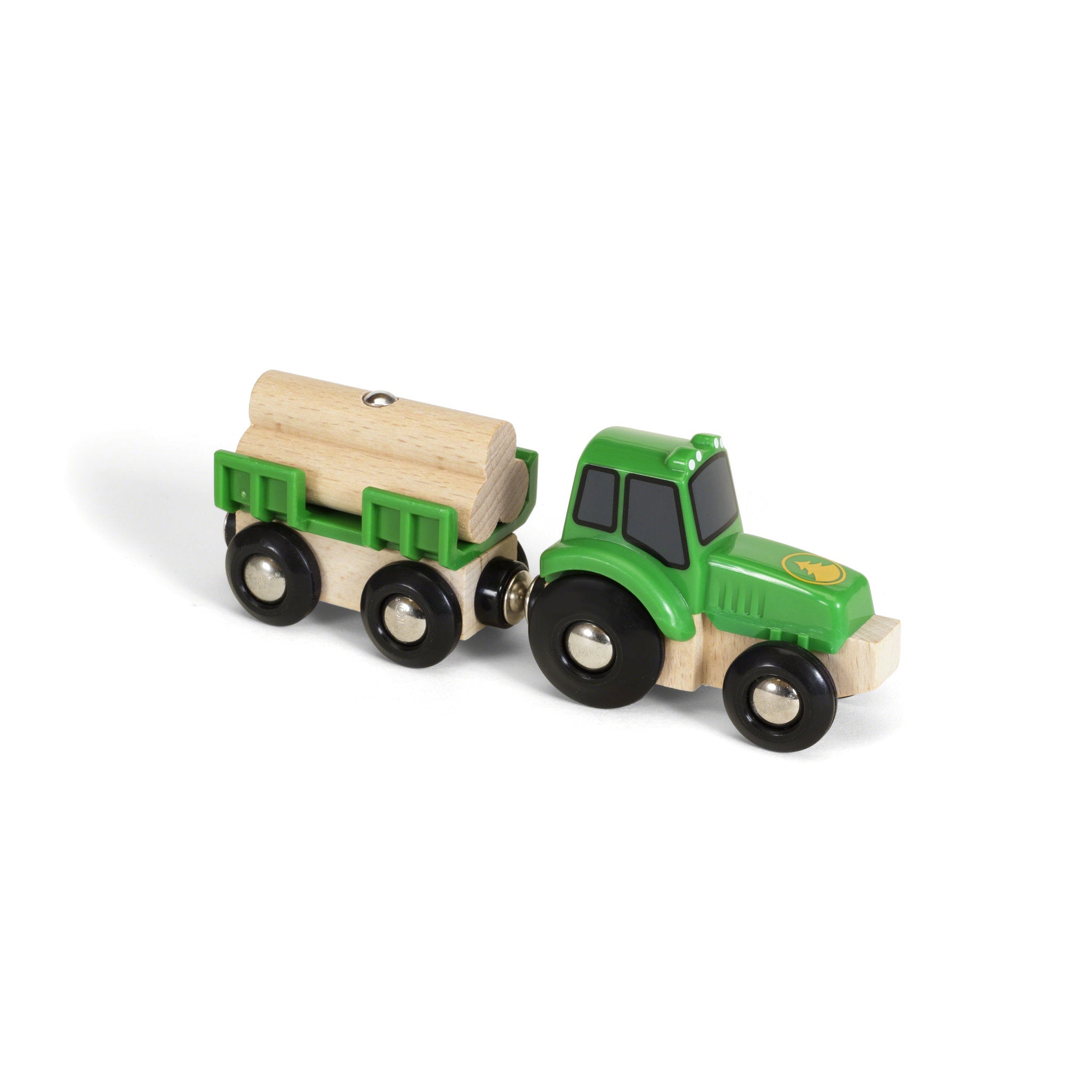 BRIO World Tractor With Load 3 Pieces