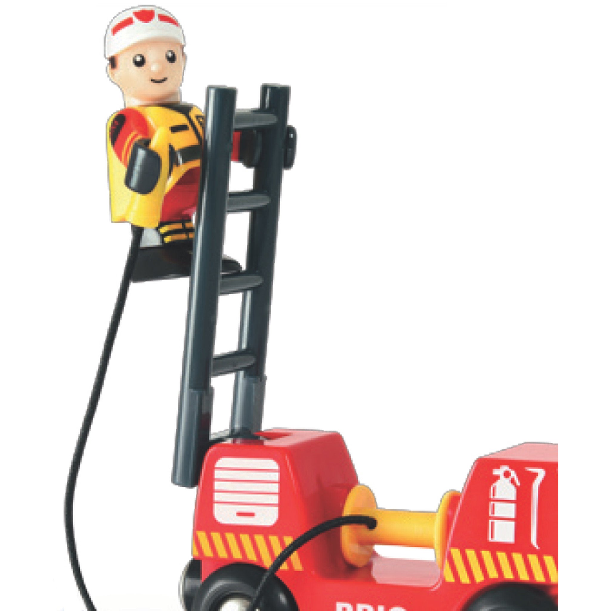 BRIO World Emergency Fire Engine 3 Pieces