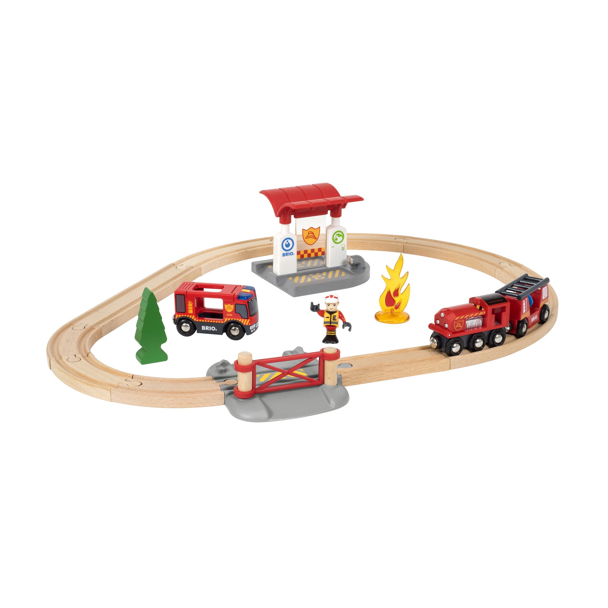 BRIO World Firefighter Set 18 Pieces