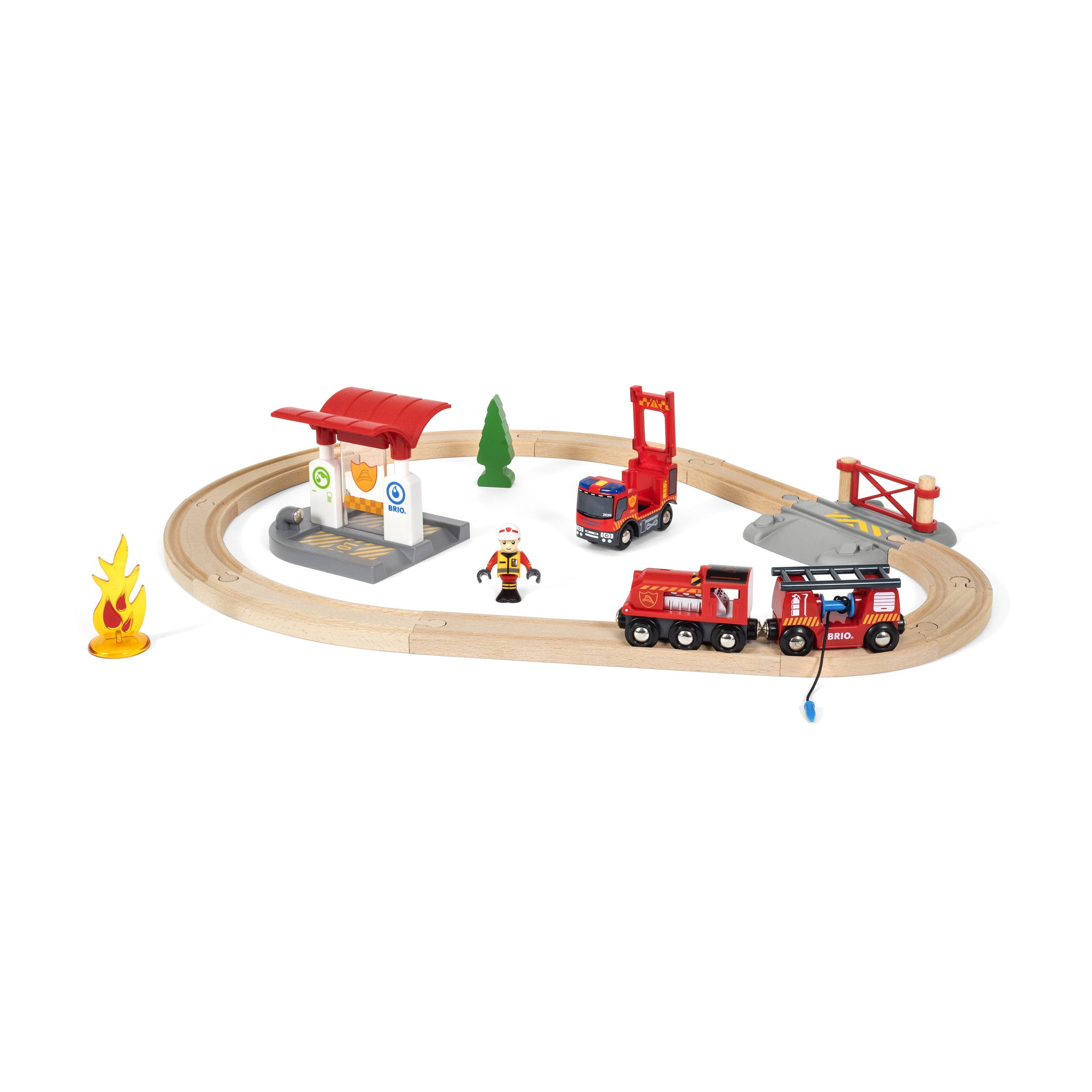 BRIO World Firefighter Set 18 Pieces