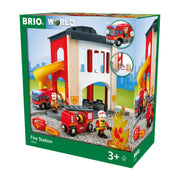 BRIO World Destination Fire Station 12 Pieces