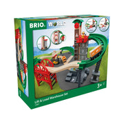 BRIO World Lift and Load Warehouse Set 32 Pieces