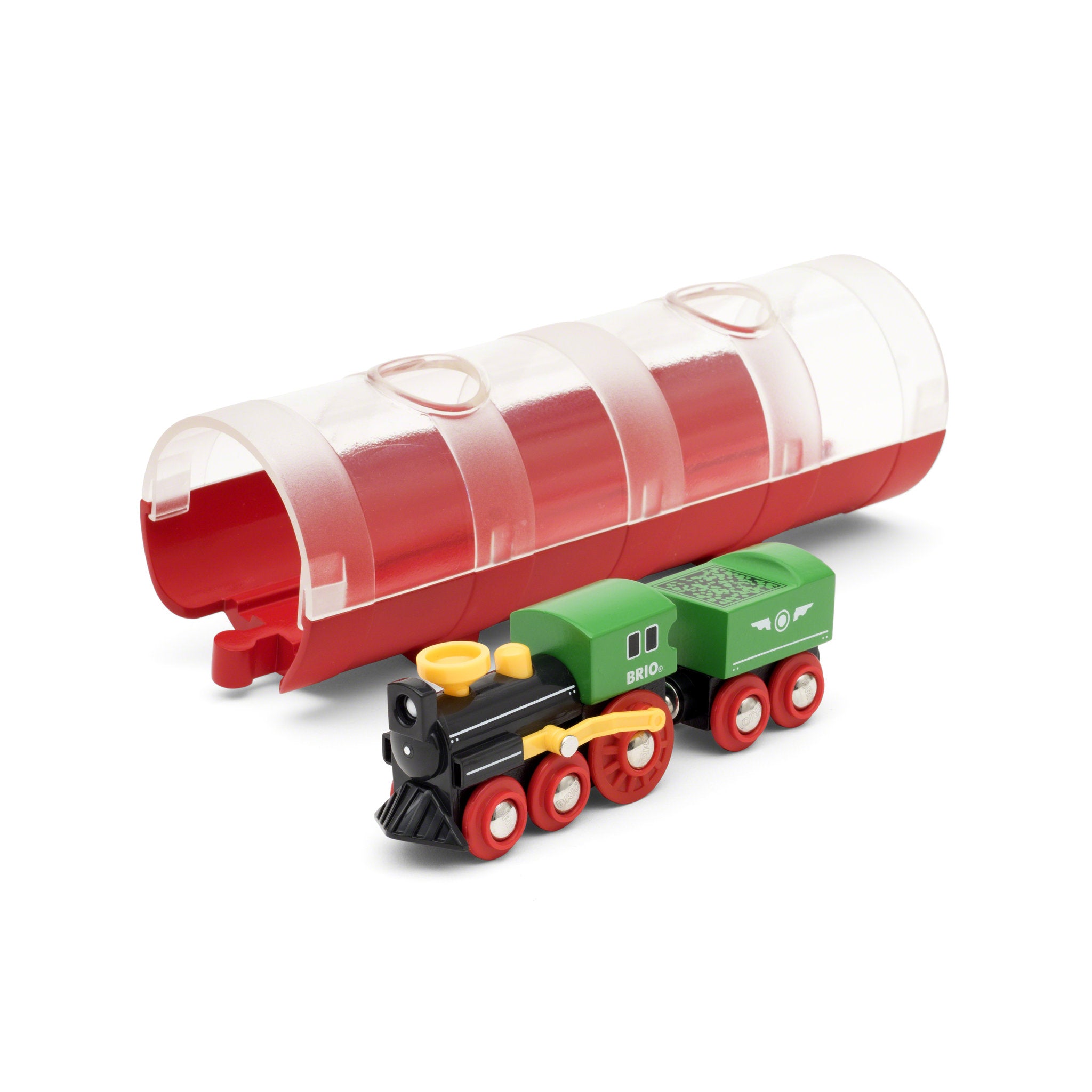 BRIO World Train Tunnel & Steam Train 3 Pieces