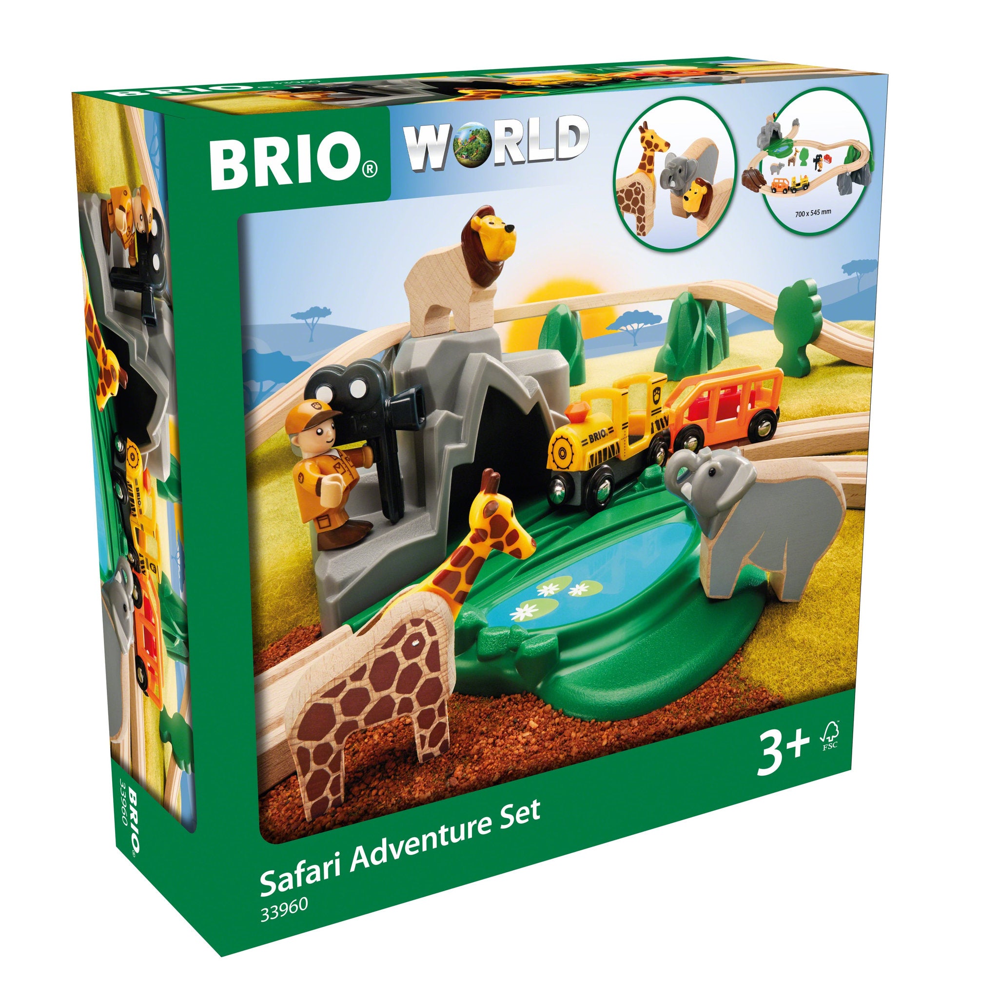 BRIO World Safari Adventure Set 26 Pieces