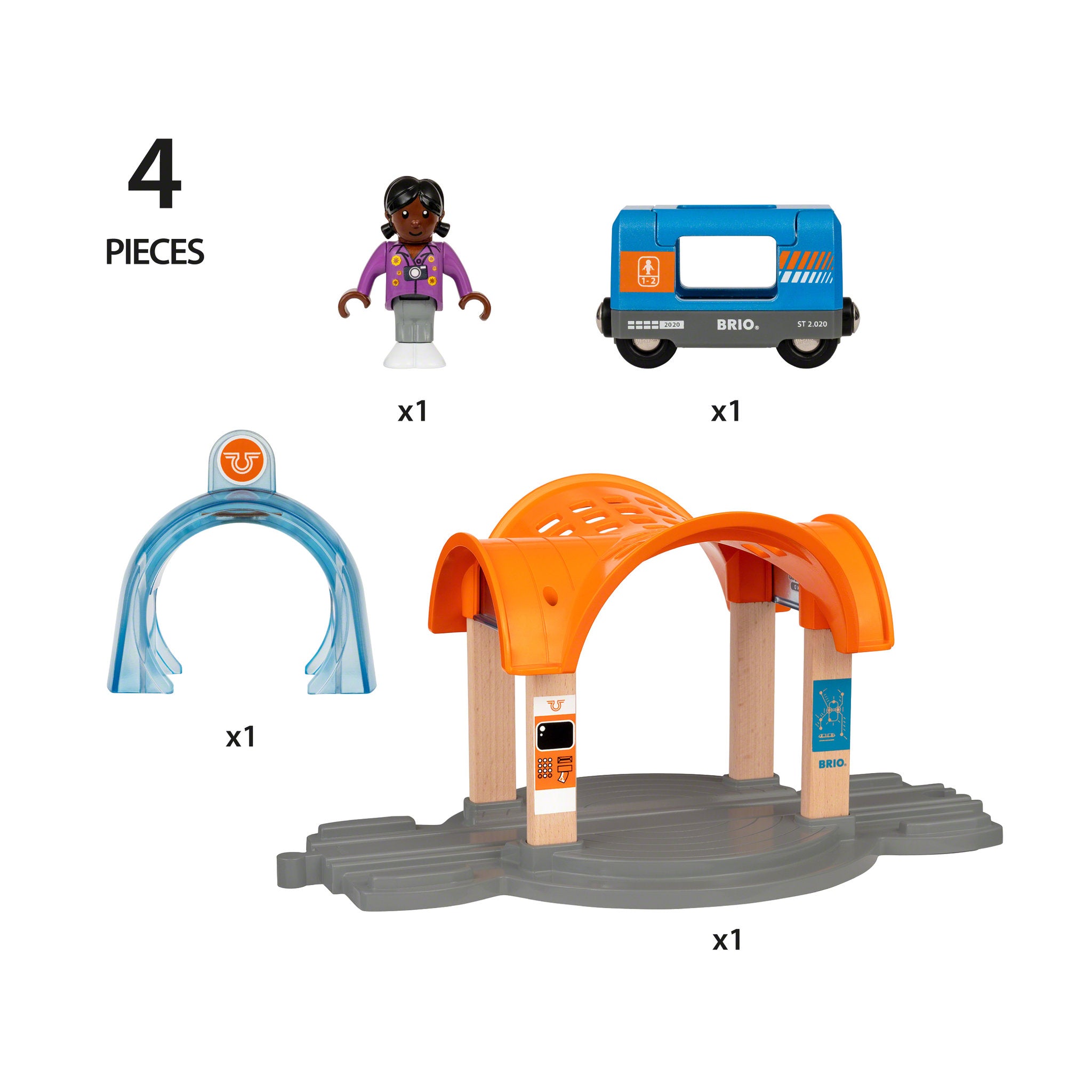 BRIO World Action Tunnel Station