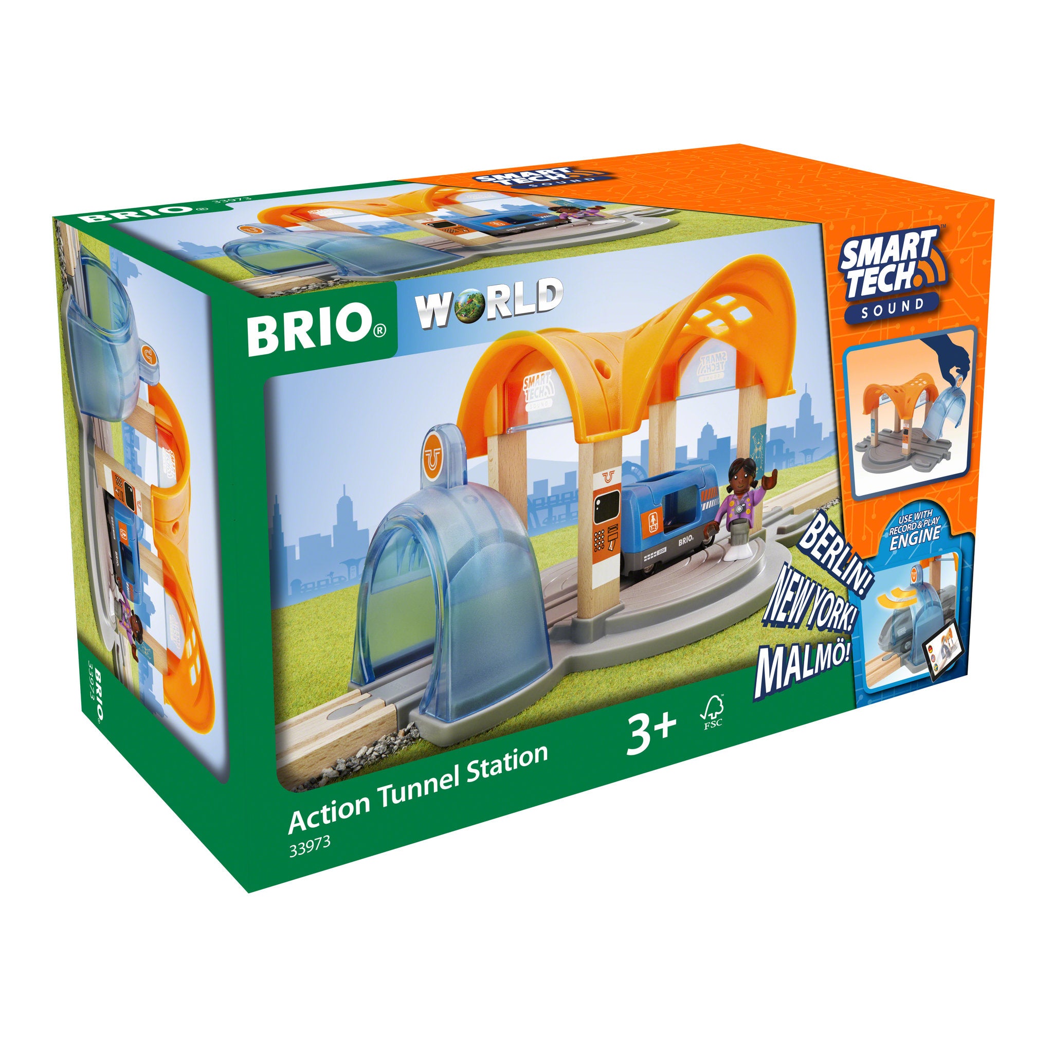 BRIO World Action Tunnel Station