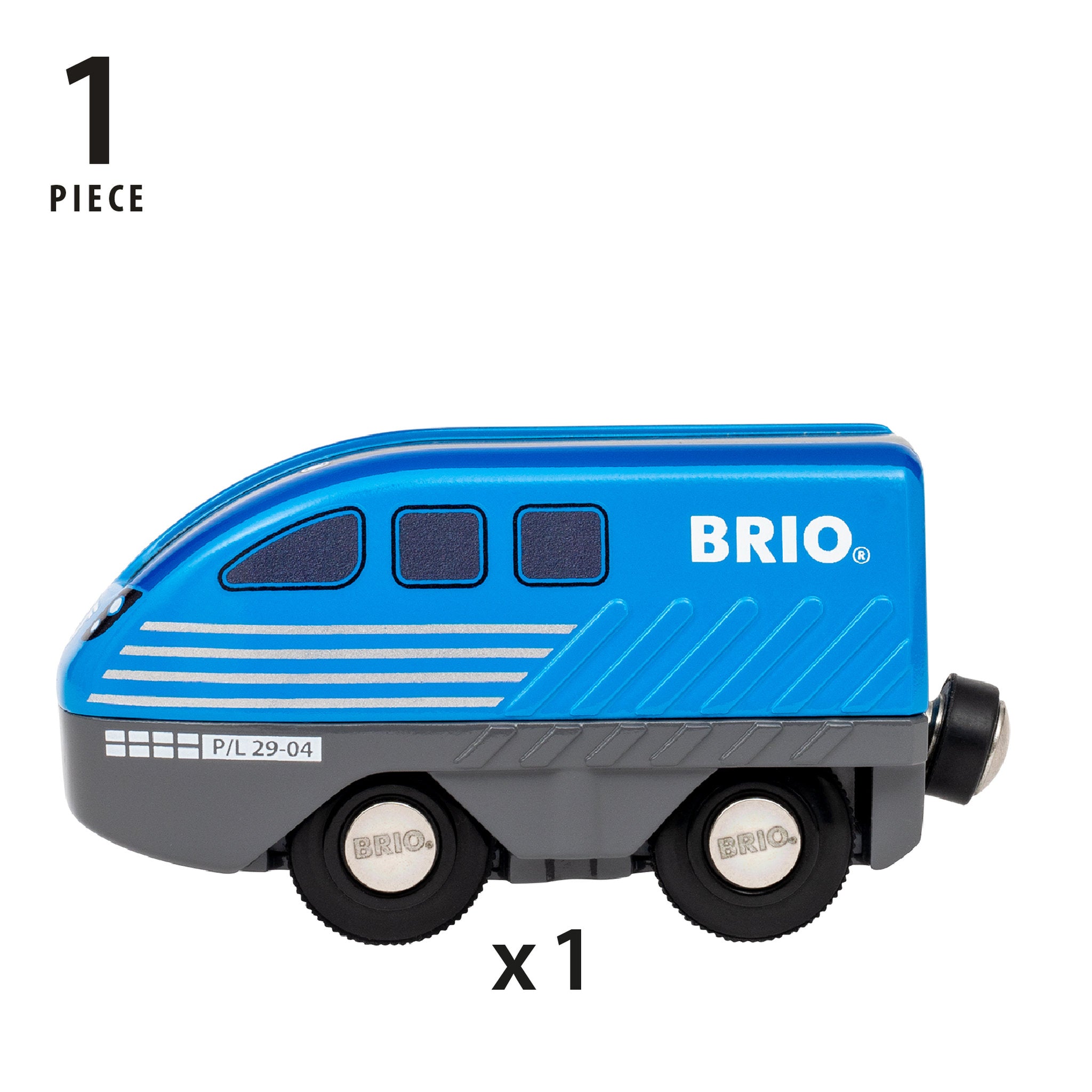 BRIO World Pull Back Train Set