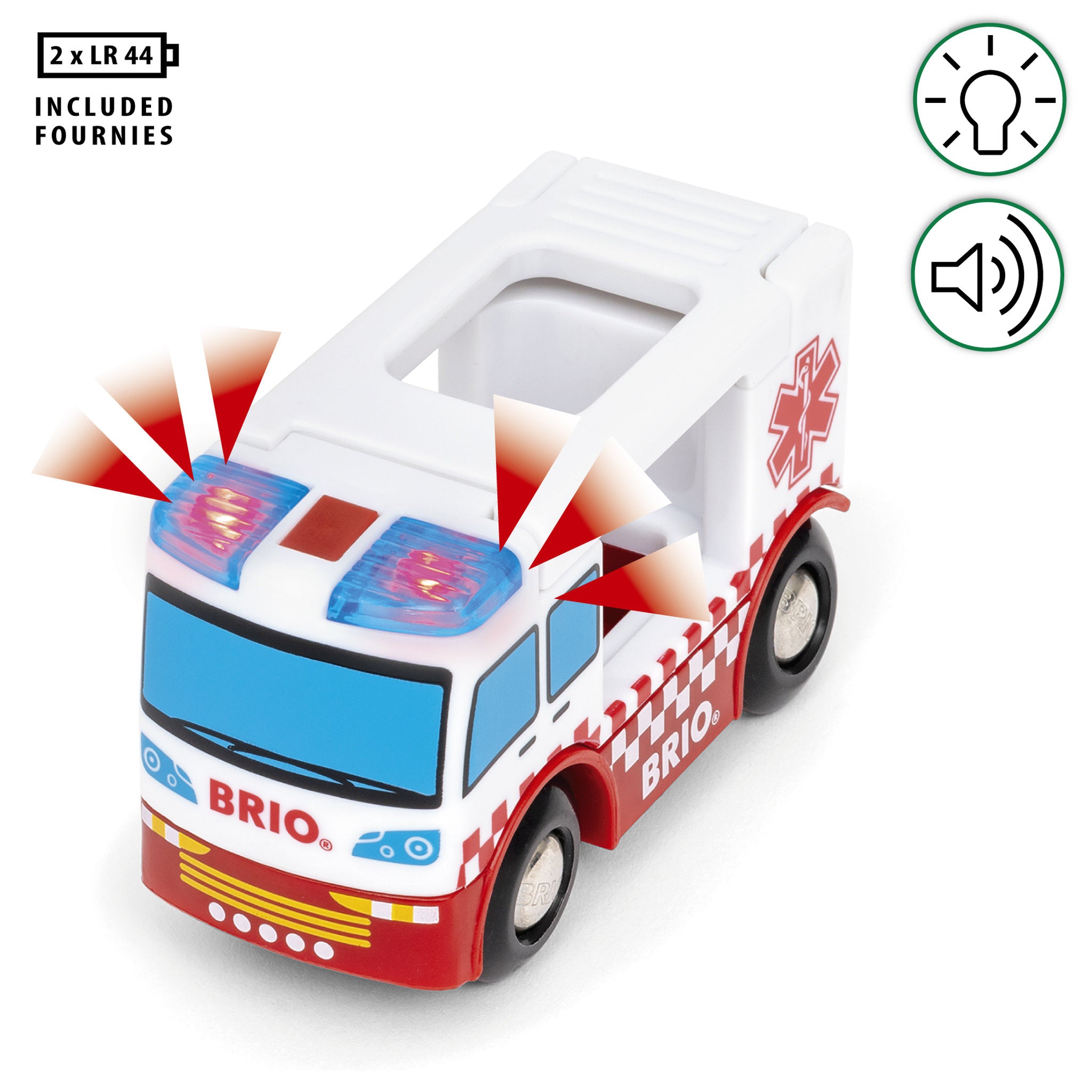 BRIO World Rescue Ambulance 4 Pieces