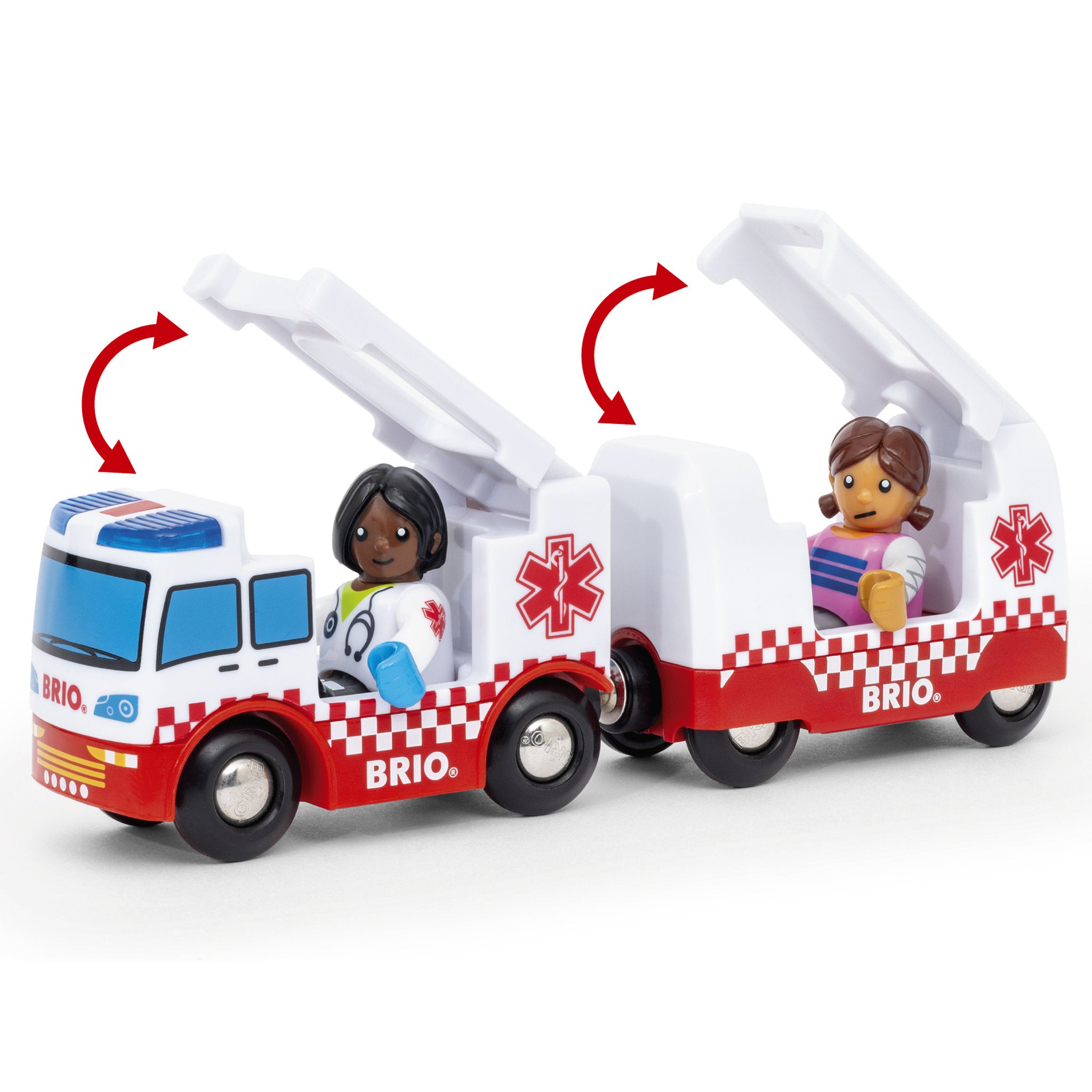 BRIO World Rescue Ambulance 4 Pieces