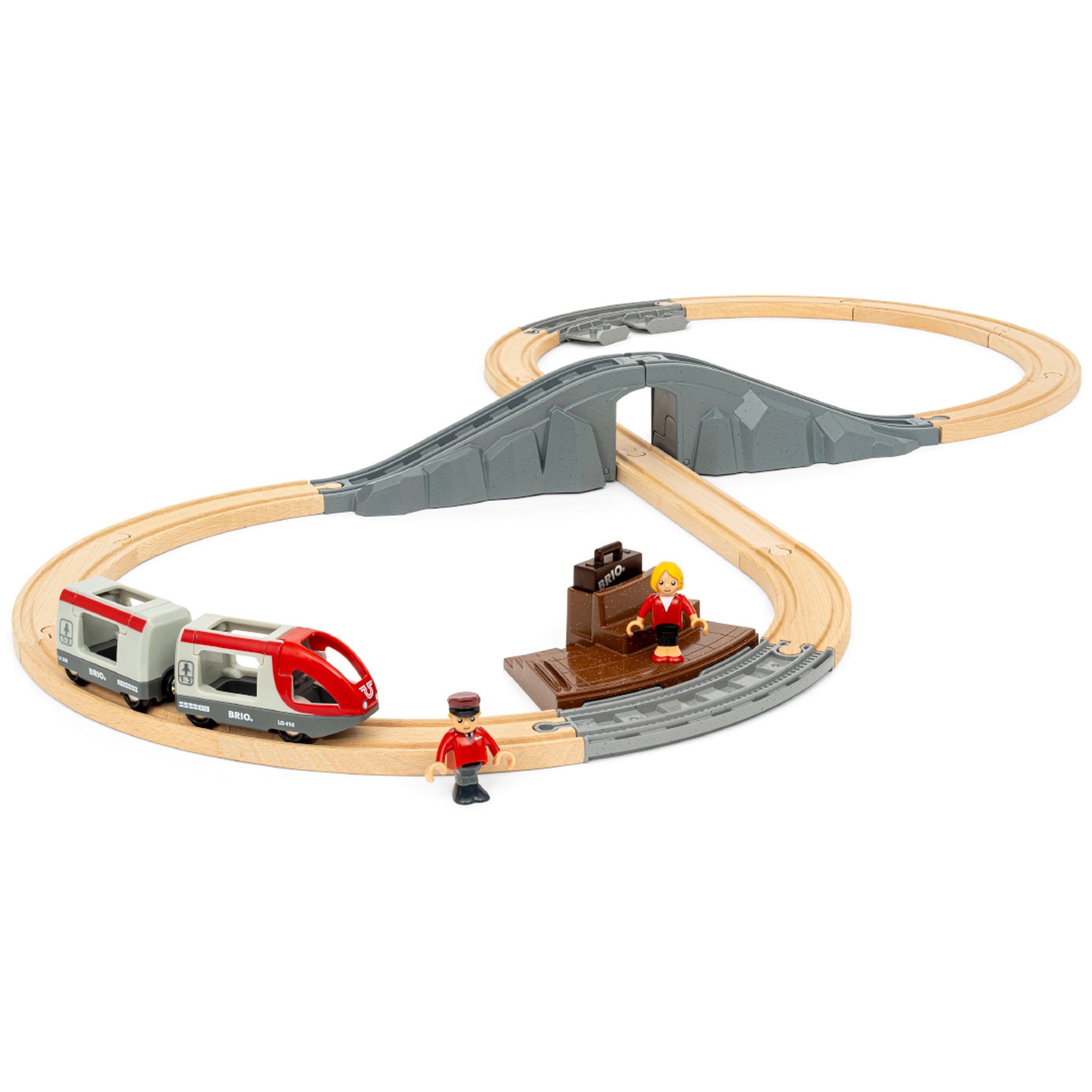 BRIO World Starter Travel Train Set 22 Piece Set